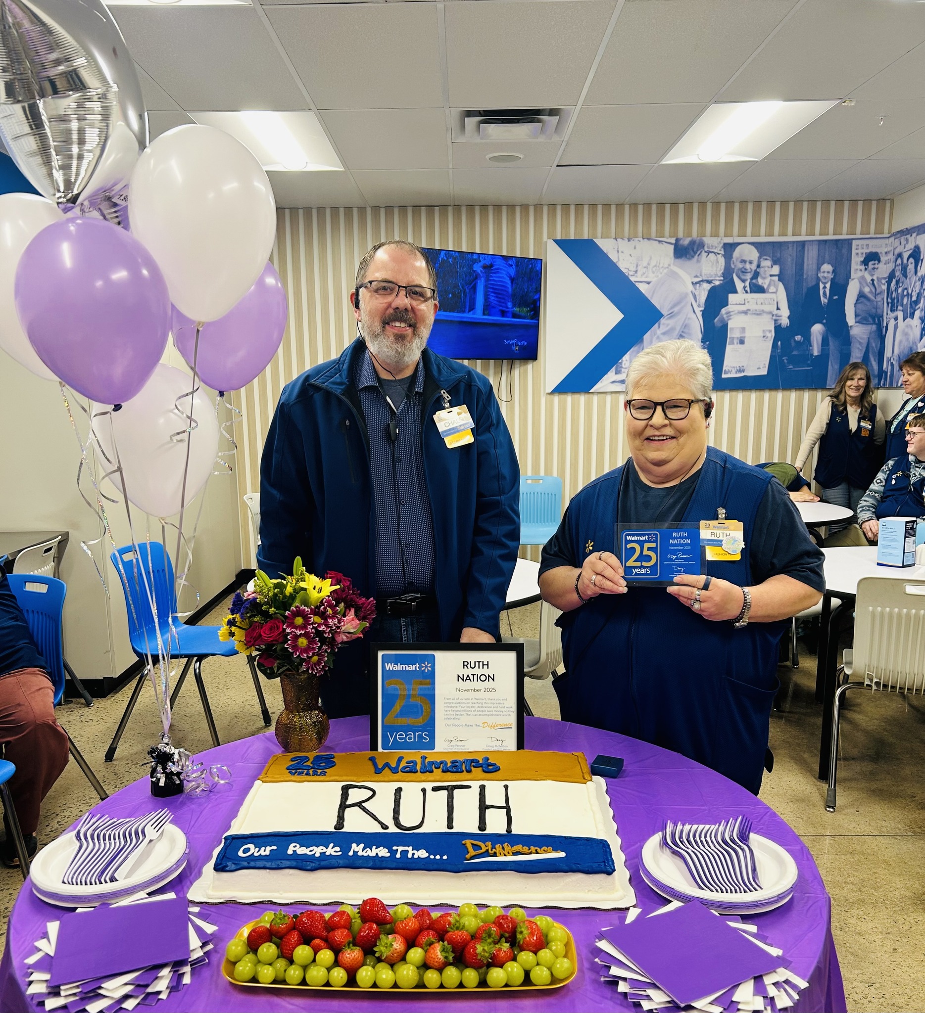Walmart - Happy 25th Anniversary Ruth! Help us in saying thank you and ...