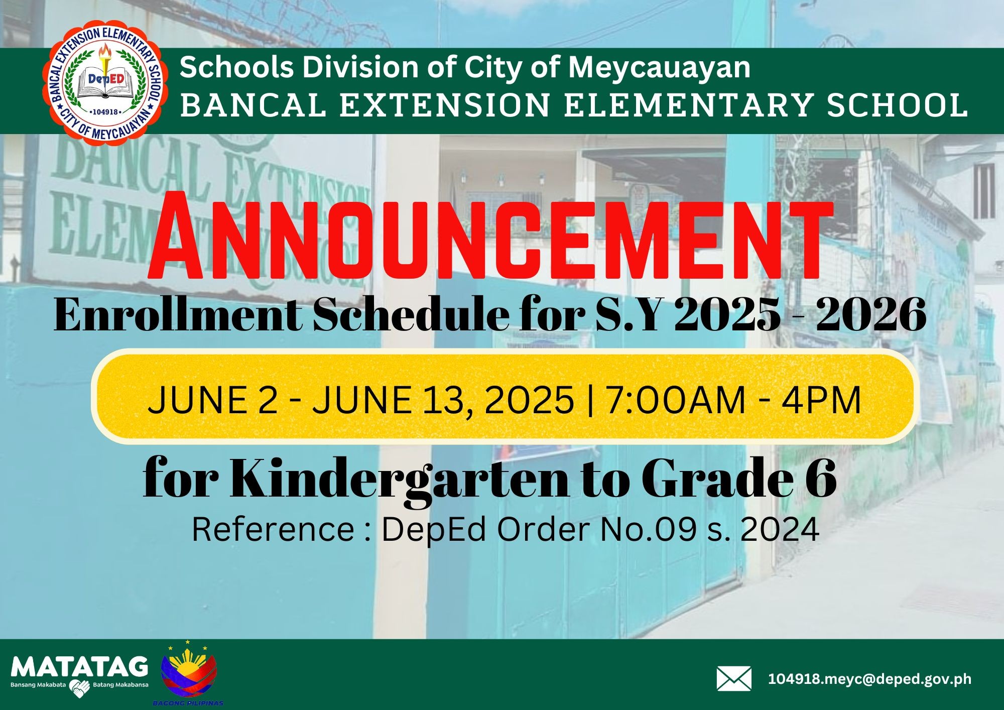 DepEd Tayo Bancal Extension ES - Meycauayan City | Meycauayan