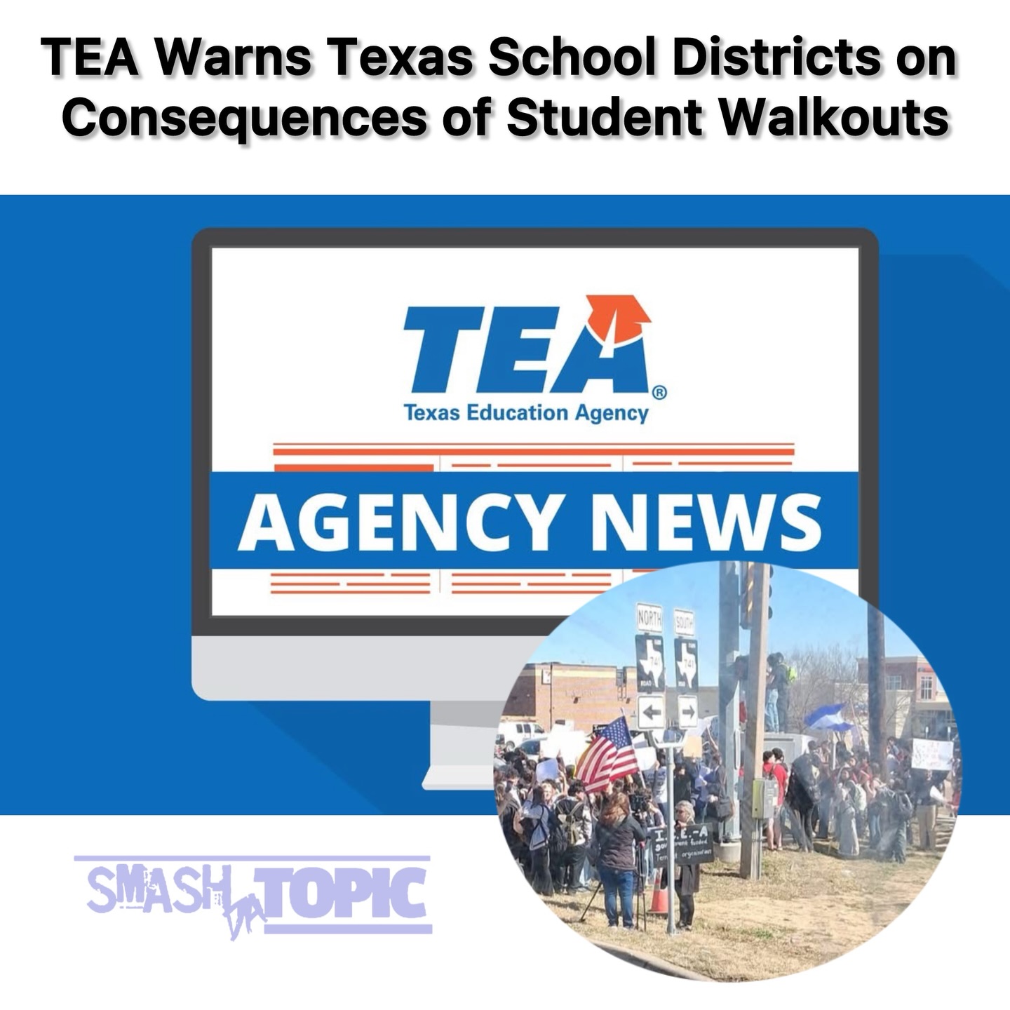 Smash - The Texas Education Agency (TEA) has issued a warning regarding ...