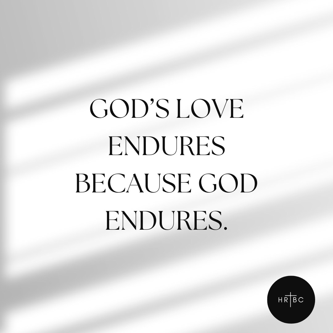 Hickory - What Endures The heart of this psalm—the thing holding the ...