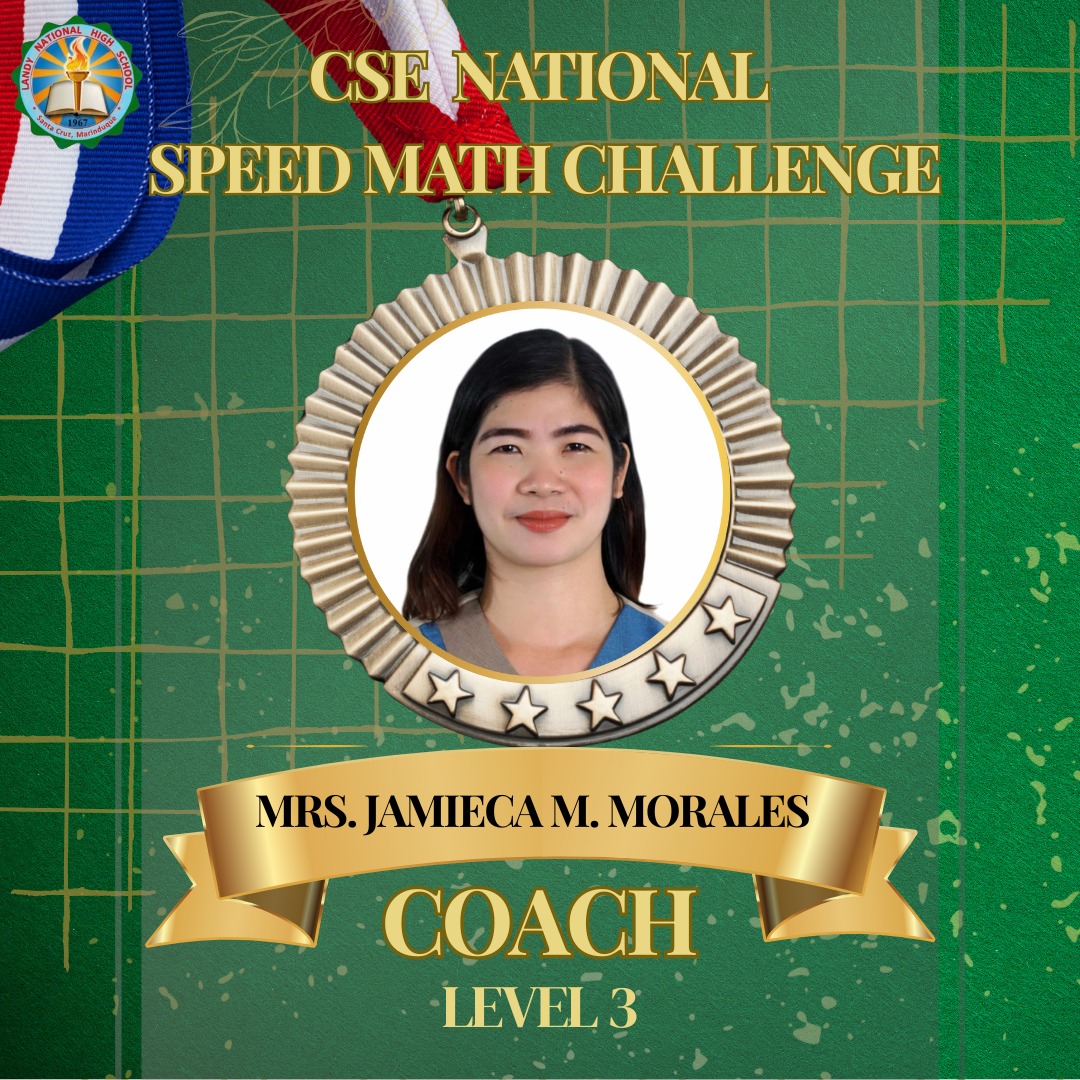 Landy... - Landy National High School - DepEd Marinduque