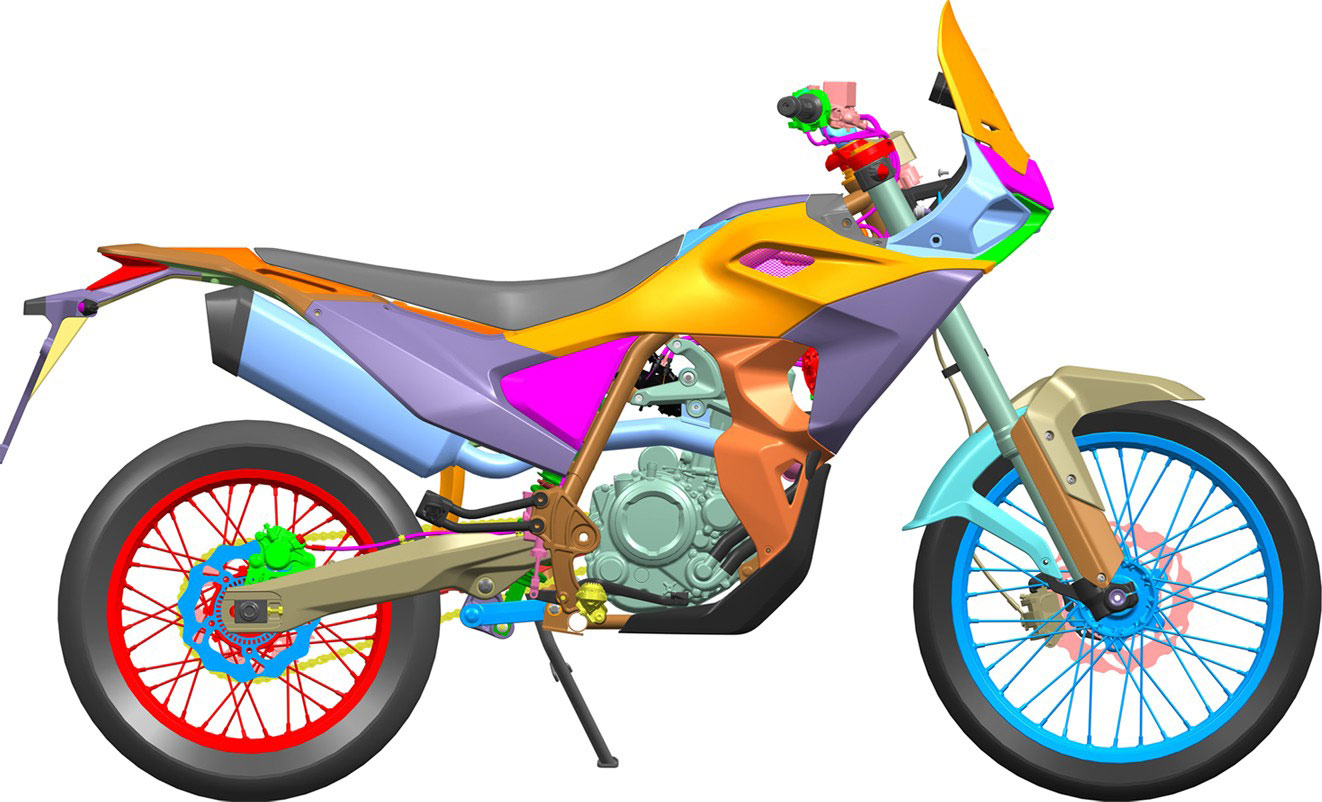 Chinese-owned Italian brand Moto Morini filed design registrations