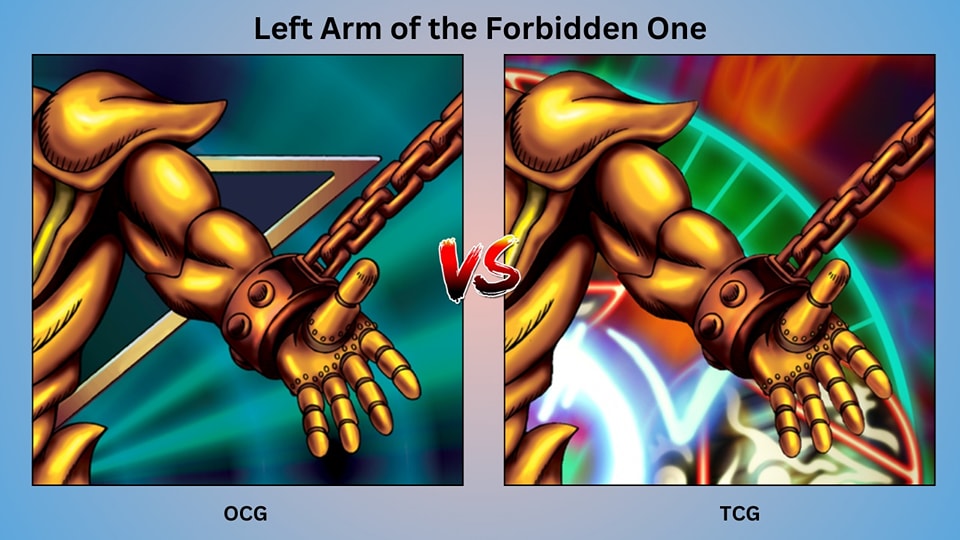 OCG vs TCG Artwork Comparison 😏 #ygo #fypシ #遊戯王 #yugiohcards