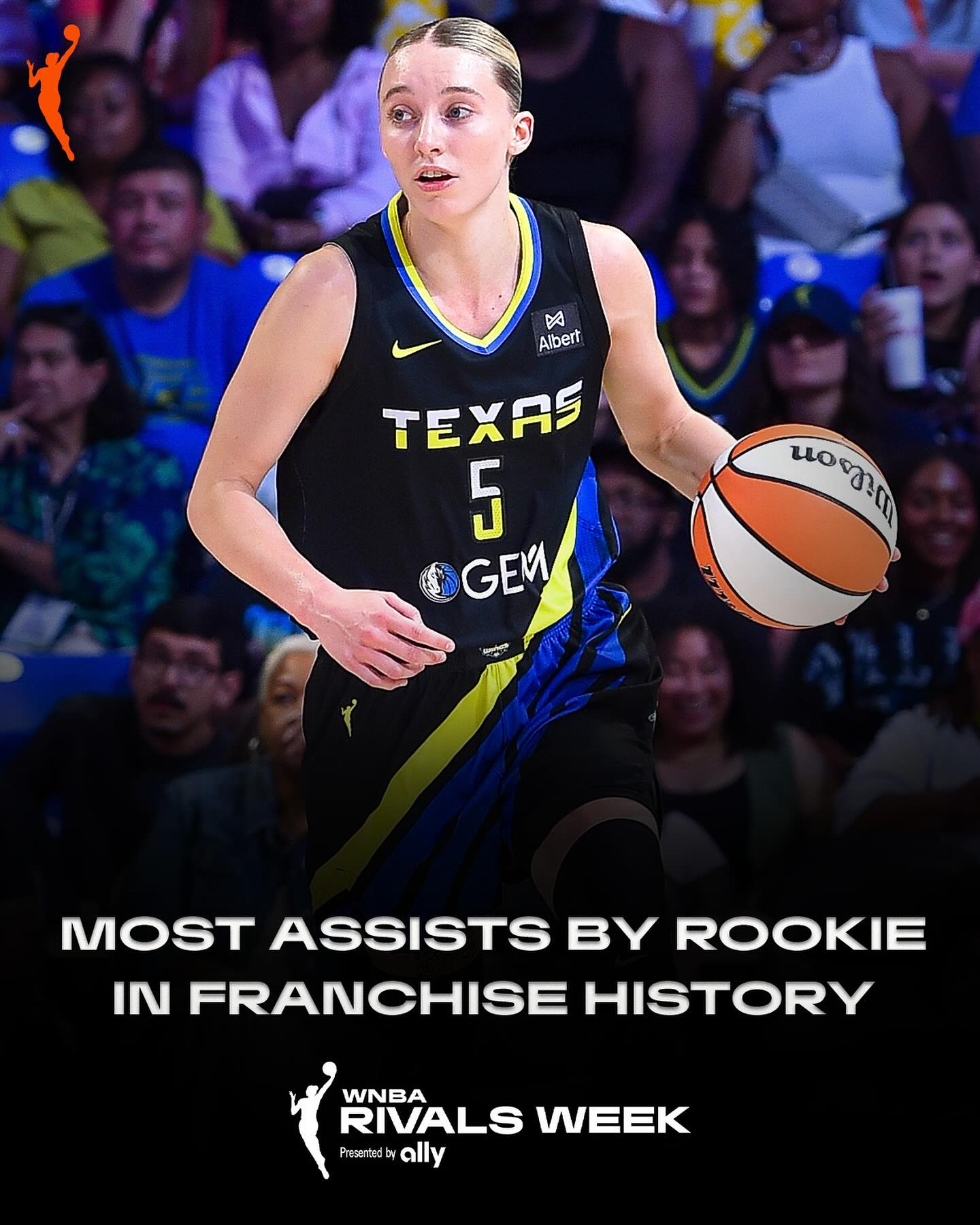 WNBA - YEAH ROOK! 🏆 Tonight in the Wings vs. Sparks... | Facebook