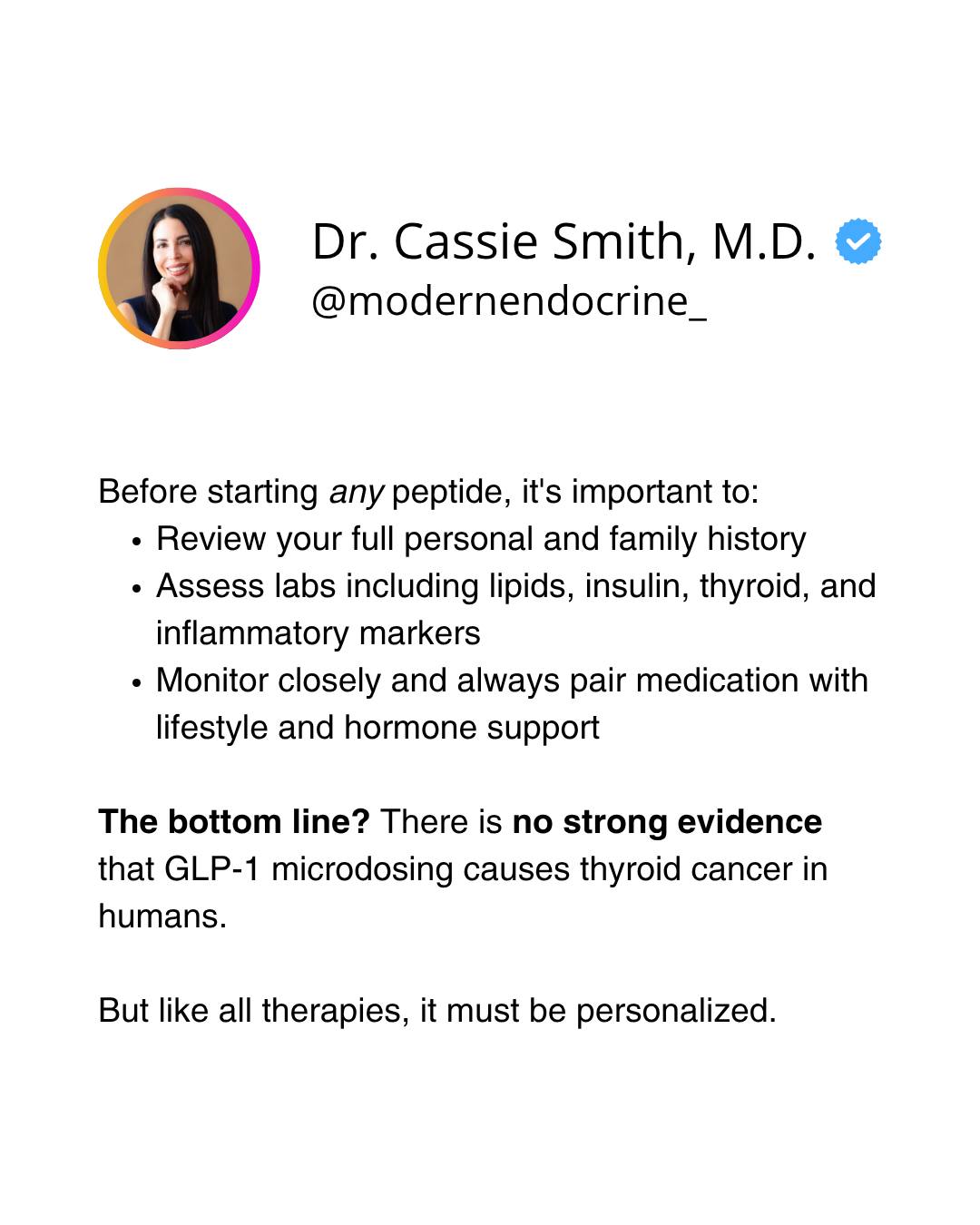 Has anyone else gotten Thyroid cancer after being on Ozempic or another Semiglutide med? My Endrochronologist told mebthe cancer is have Folicular (i know i spelled that wrong) is not from Ozempic....but