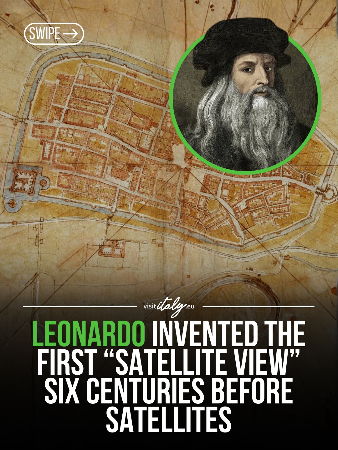 Visit Italy - In 1502, Leonardo da Vinci mapped the city... | Facebook