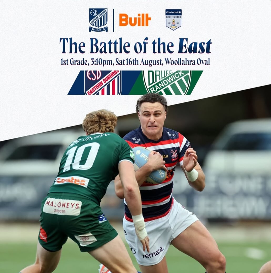 The Field at Easts Rugby - Shoutout to @captainandco for helping out ...