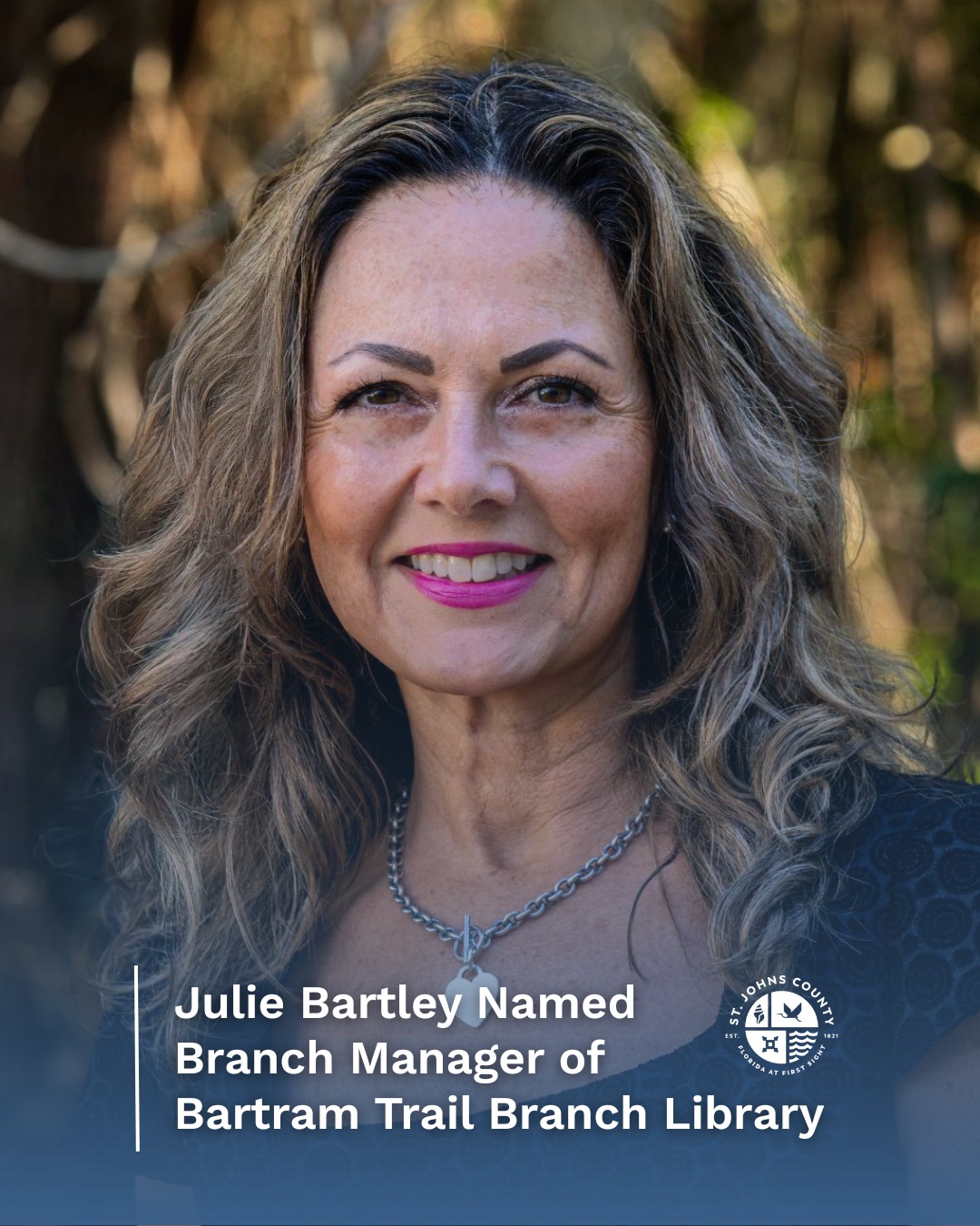 New Branch Manager at Bartram Library ... - St. Johns County | Facebook