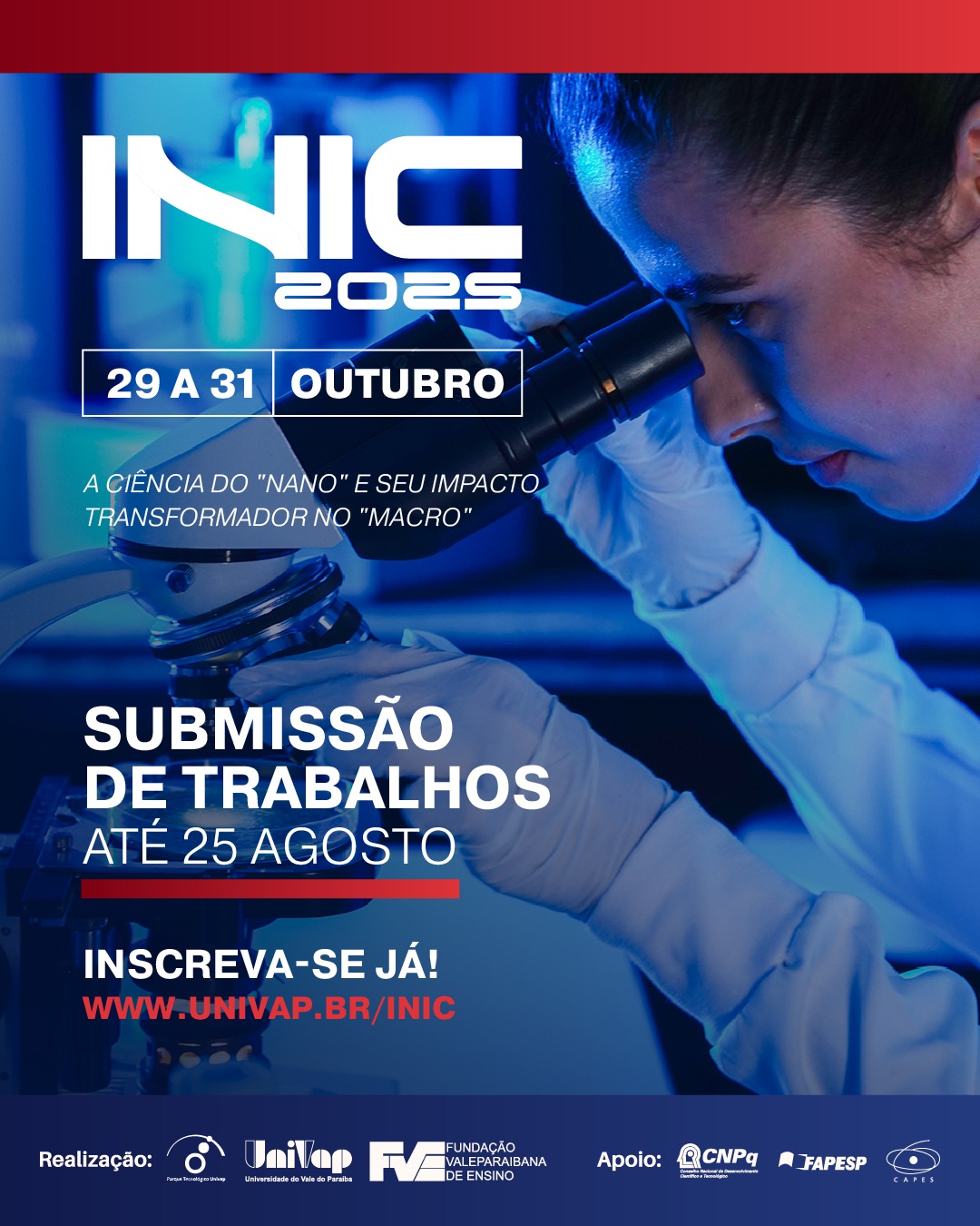 Univap - Participe do INIC 2025 😍 O INIC Univap – Encontro de Iniciação ...