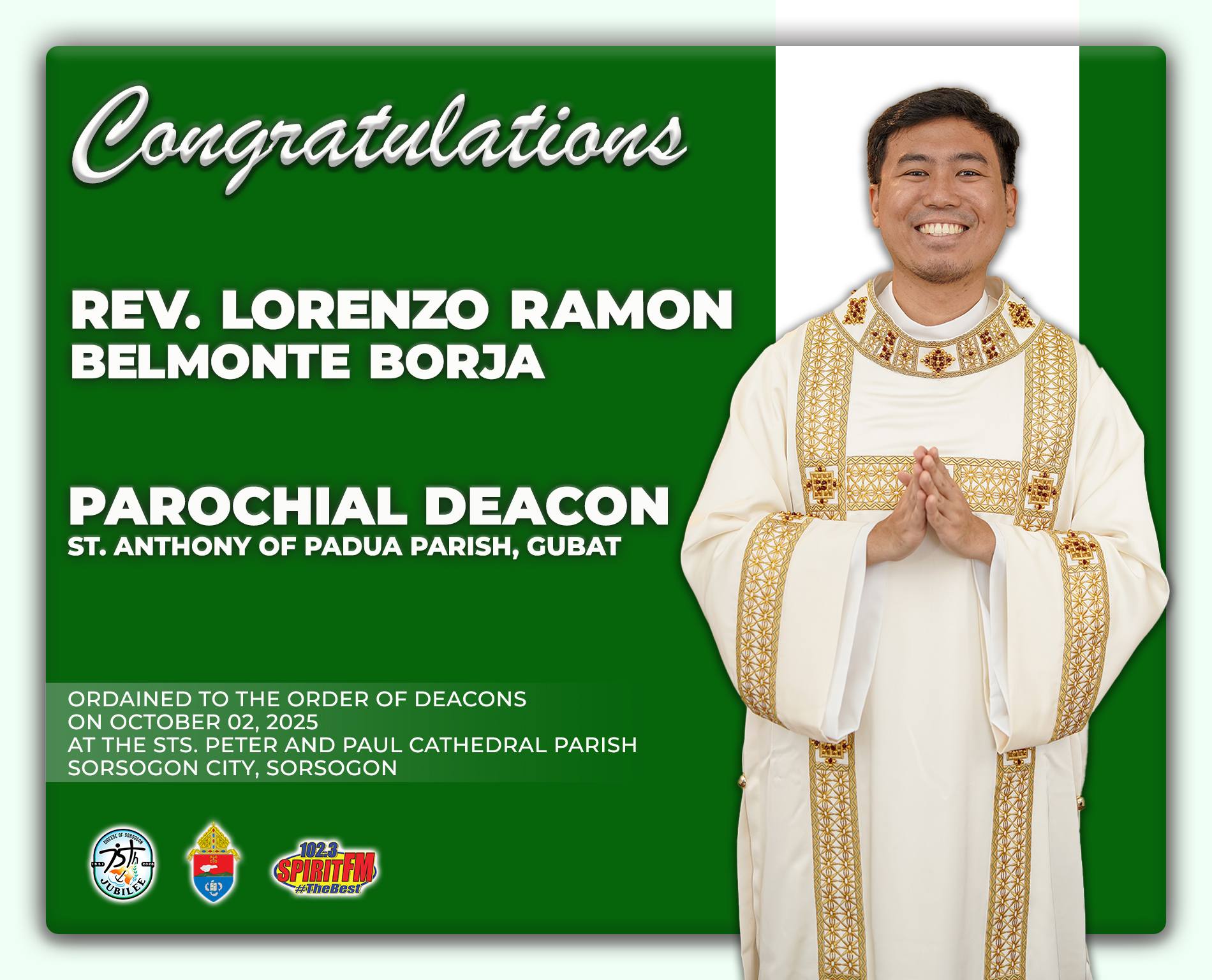 102.3 Spiritfm Sorsogon added a... - 102.3 Spiritfm Sorsogon