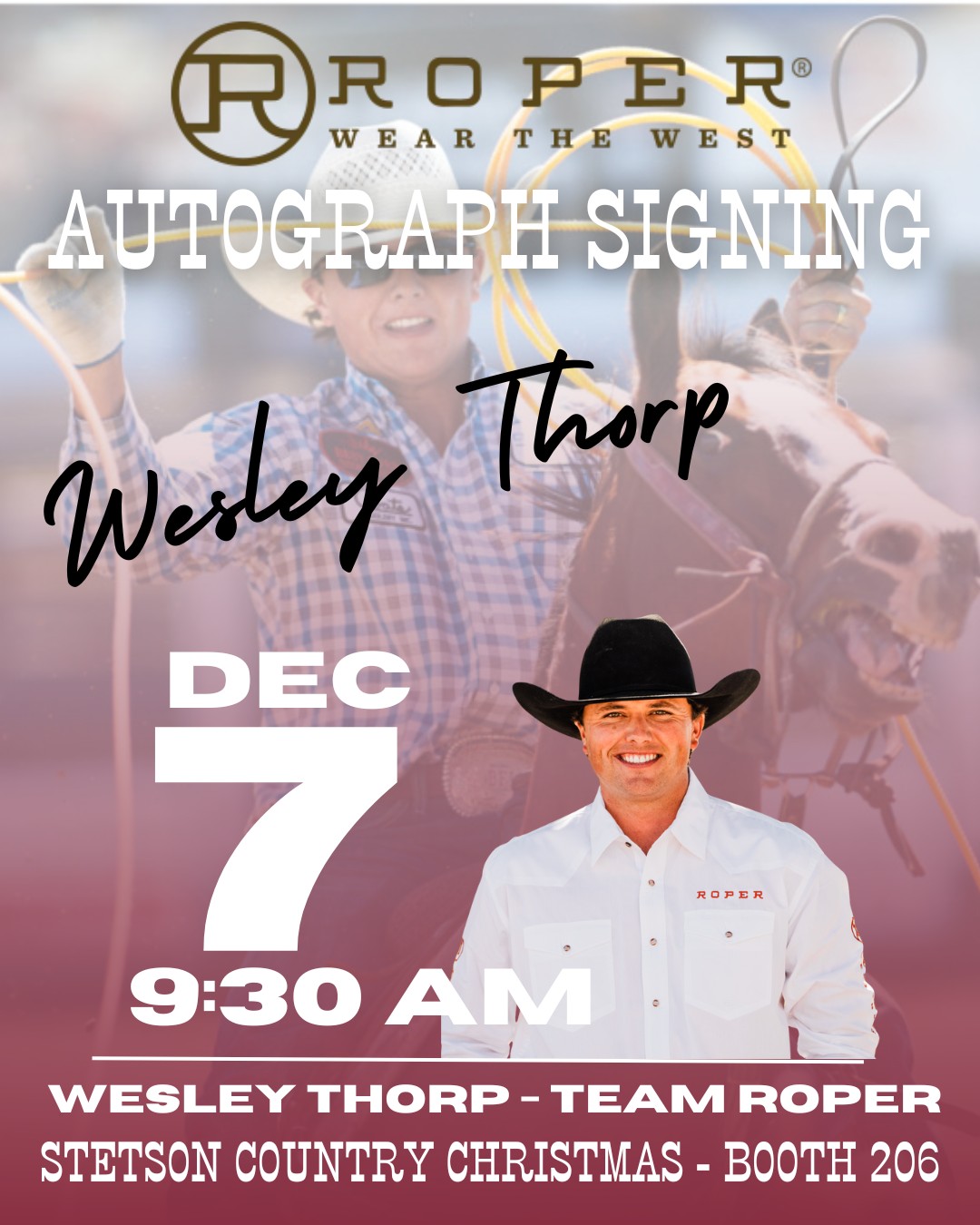 We’ve got a packed Sunday at... - Roper Apparel & Footwear | Facebook
