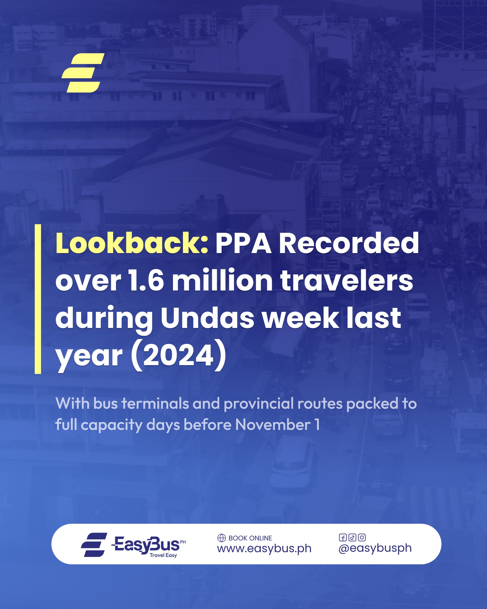 Easybus PH - Avoid the Undas rush before it starts! The... | Facebook