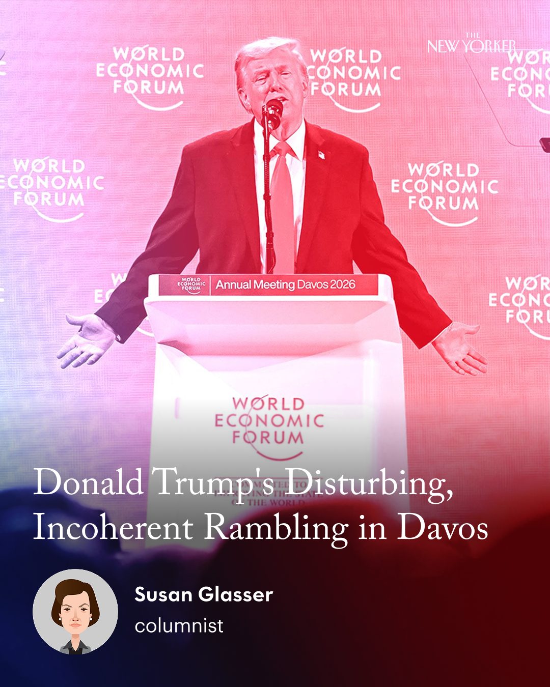 The New Yorker - In his endless, incoherent talkativeness,... | Facebook