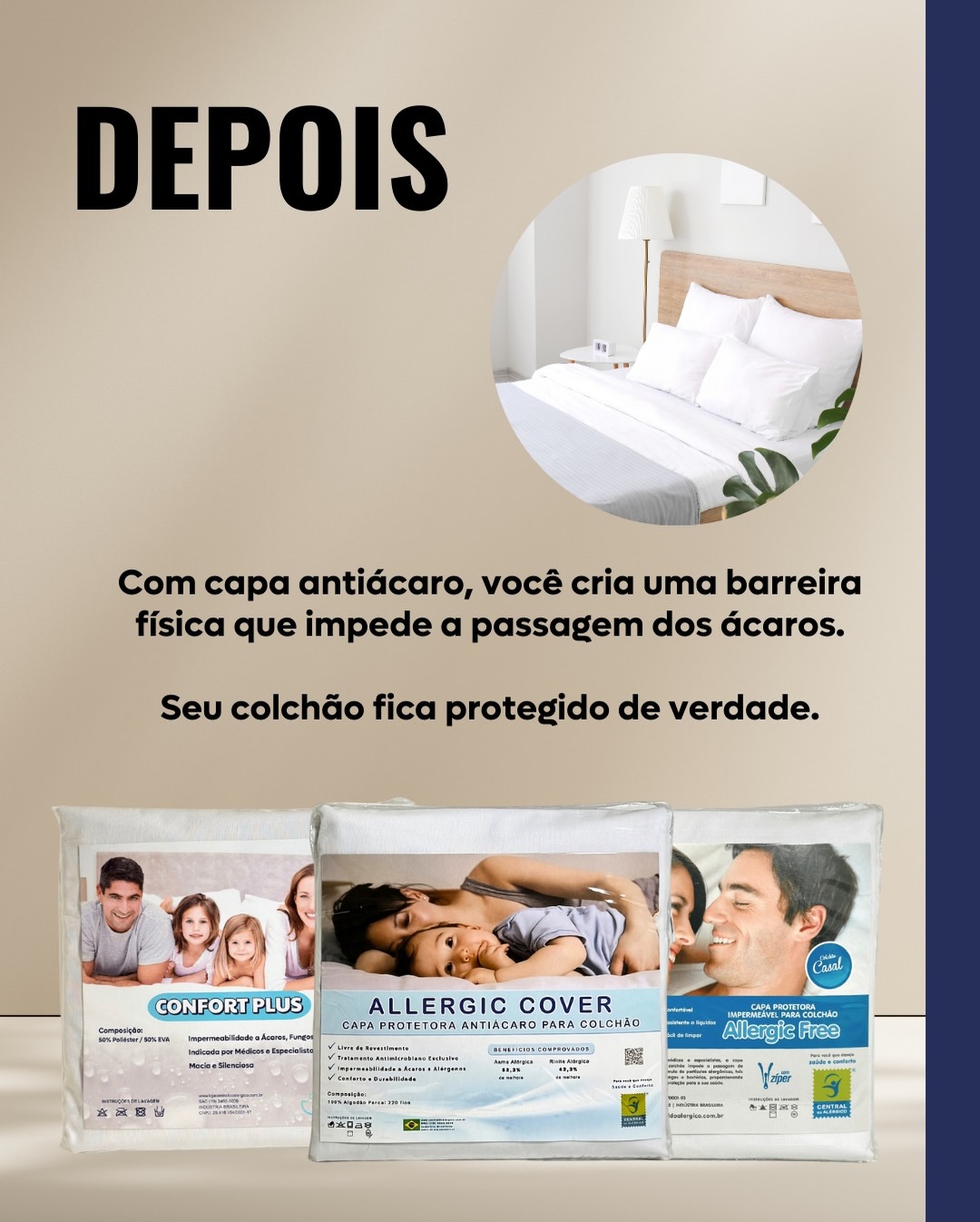 Loja Central do Alérgico - A capa Antiácaro Para Travesseiro Adulto ...