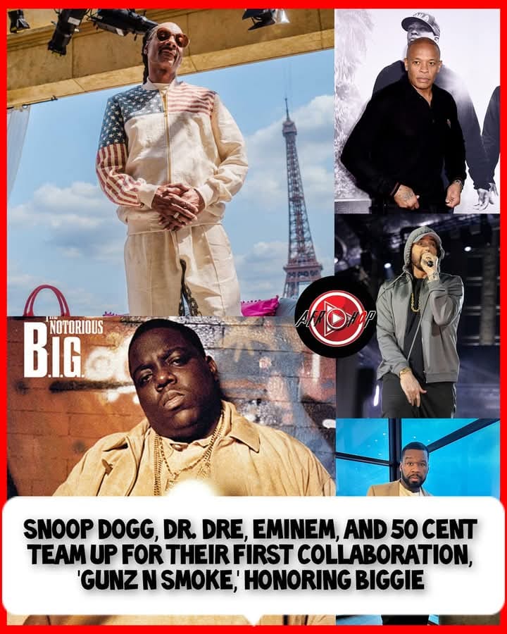 📸 Snoop Dogg and Dr. Dre's upcoming album features Eminem, 50