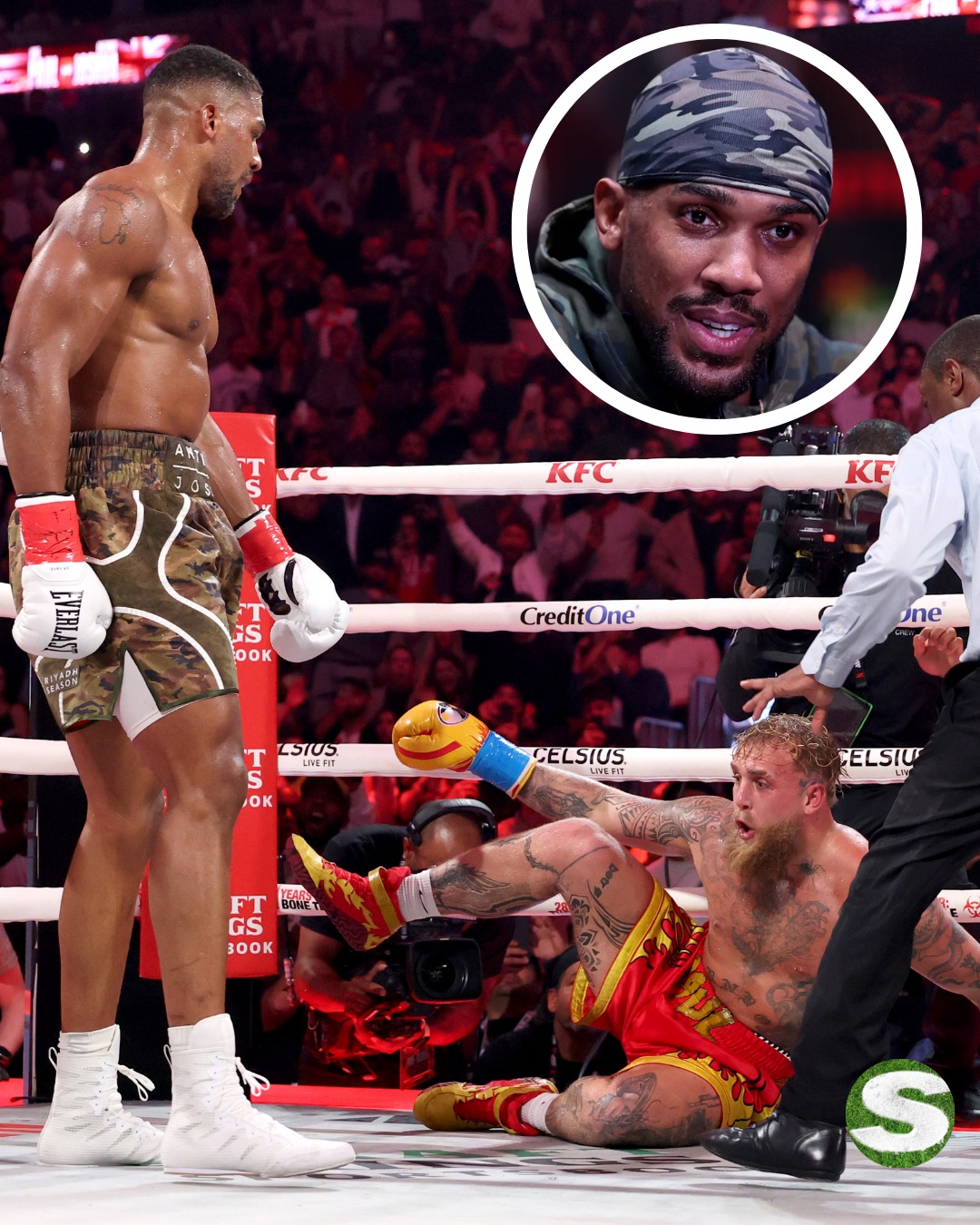 Boxing - Anthony Joshua admitted 'I’m not happy' after beating Jake ...