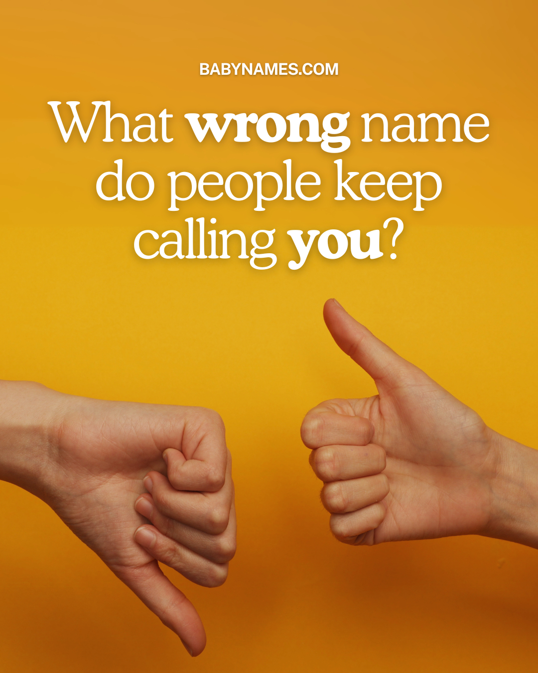 BabyNames.com - 💬 What WRONG name do people keep calling... | Facebook