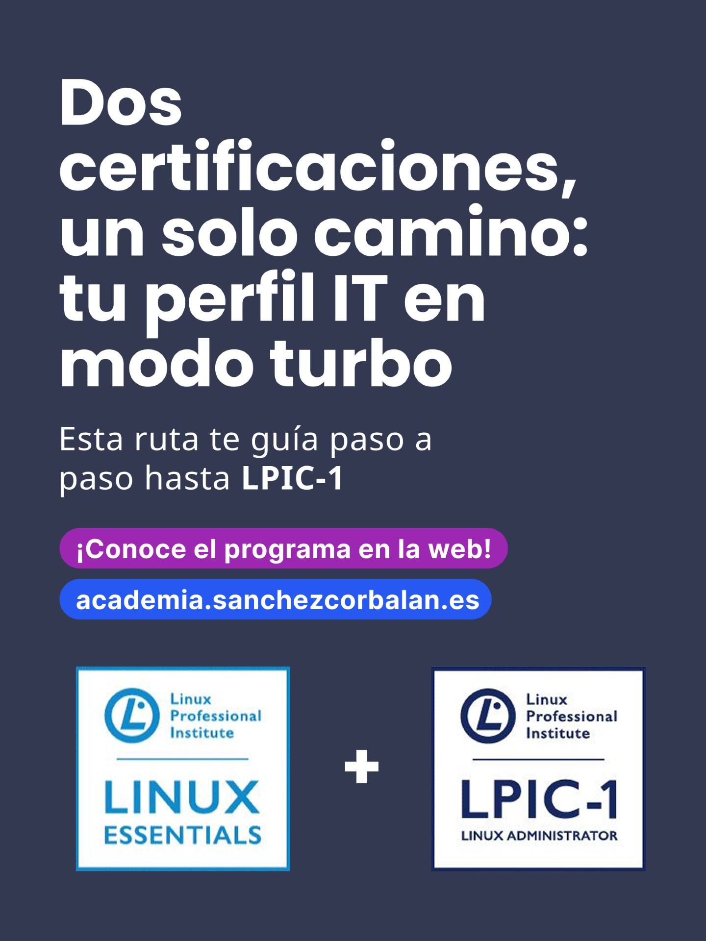 Aprende - ¿Ya conoces mi Programa Certificaciones Linux: Linux ...