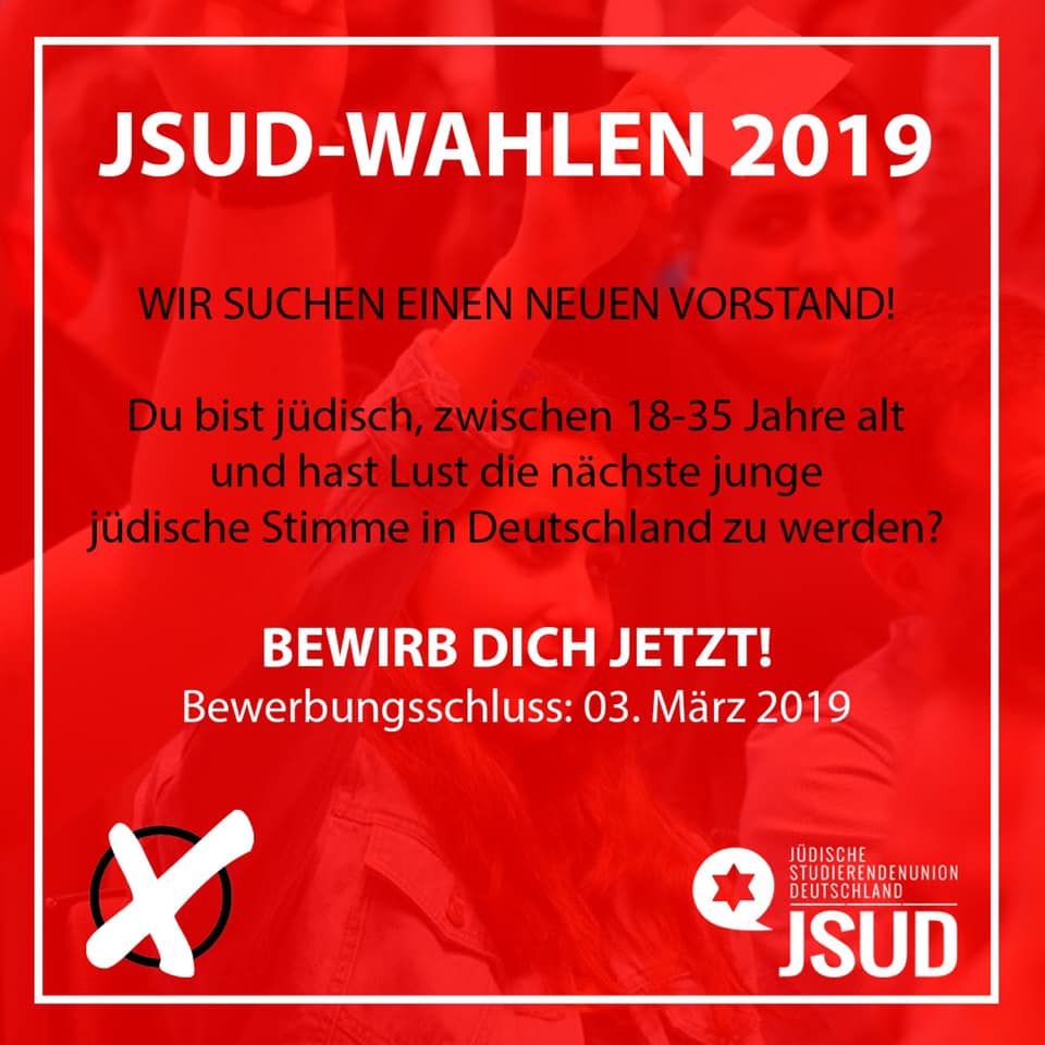 Jsud Wahlen 2019 Wir Suchen Jsud Judische