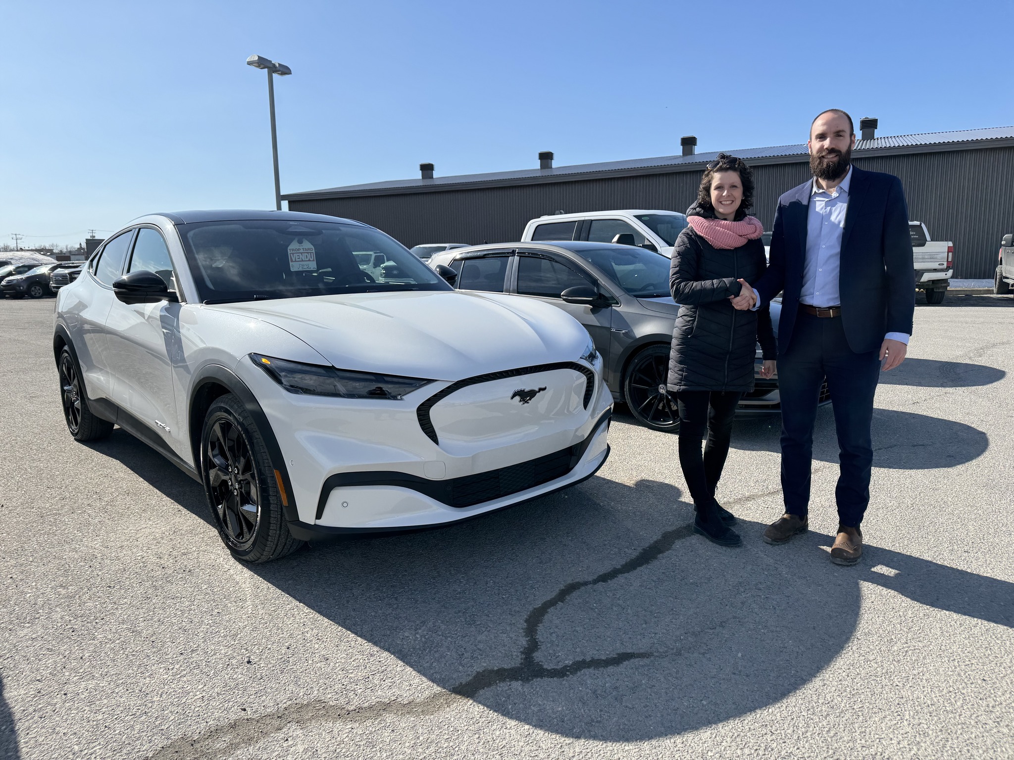 Rimouski - ⚡️🚗 Livraison électrisante chez Rimouski Ford ! Vanessa ...