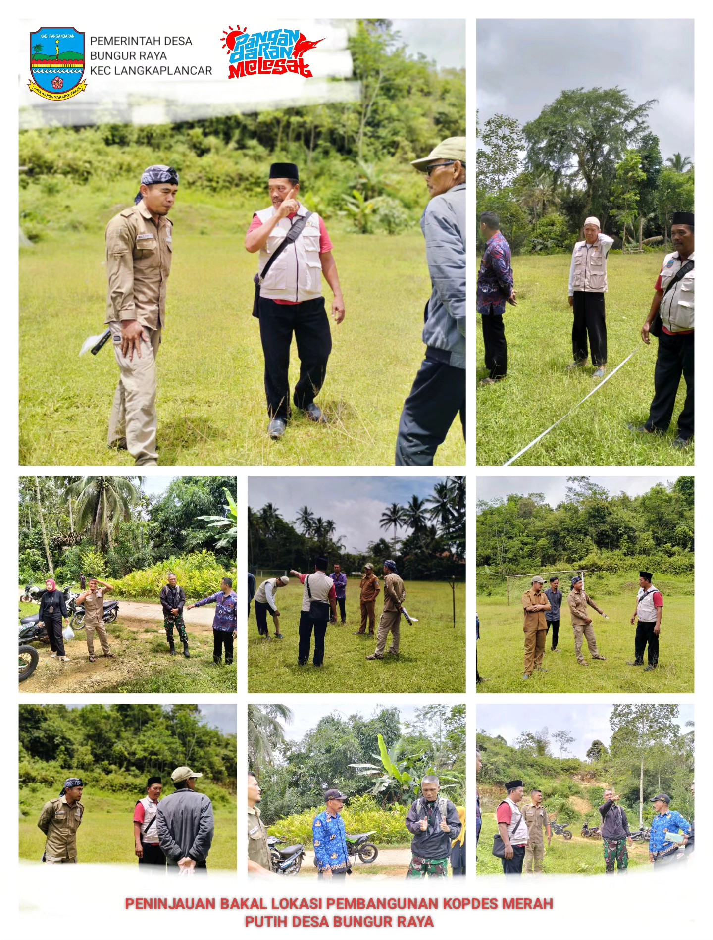 Pemdes - Peninjauan Bahan Lokasi Pembangunan KOPDES MERAH PUTIH DESA ...