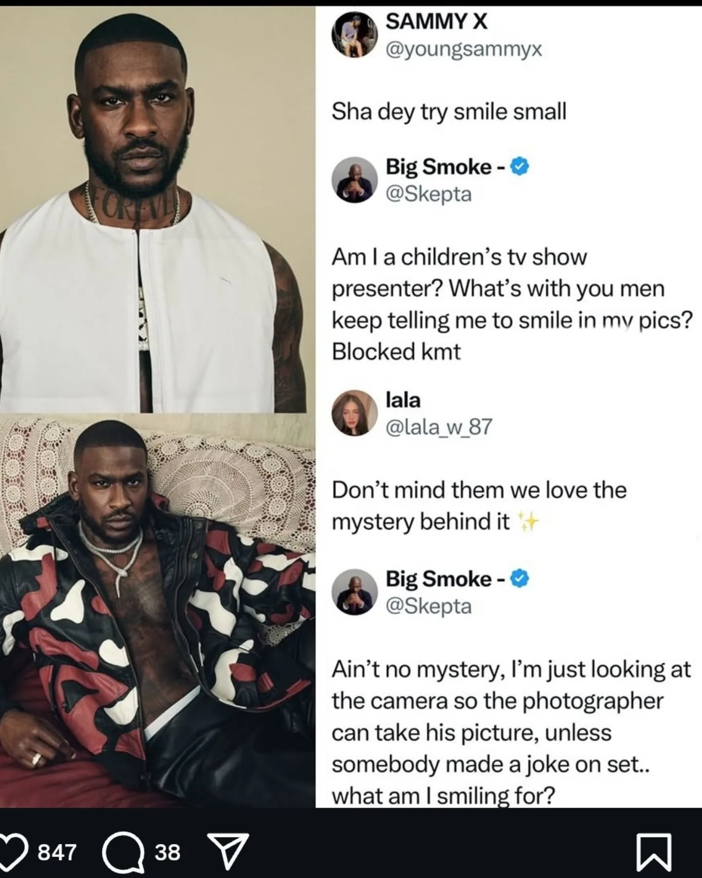 Lindaikejiblog - “Am I a children’s TV show presenter?” — Skepta fires ...