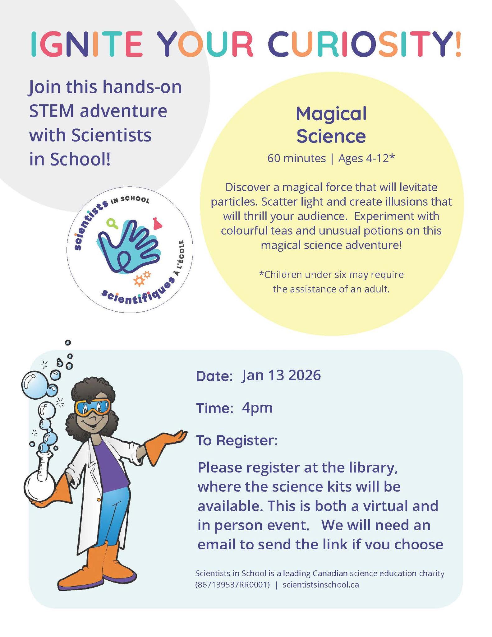 Rycroft - Scientists in School is coming to the Rycroft library in ...