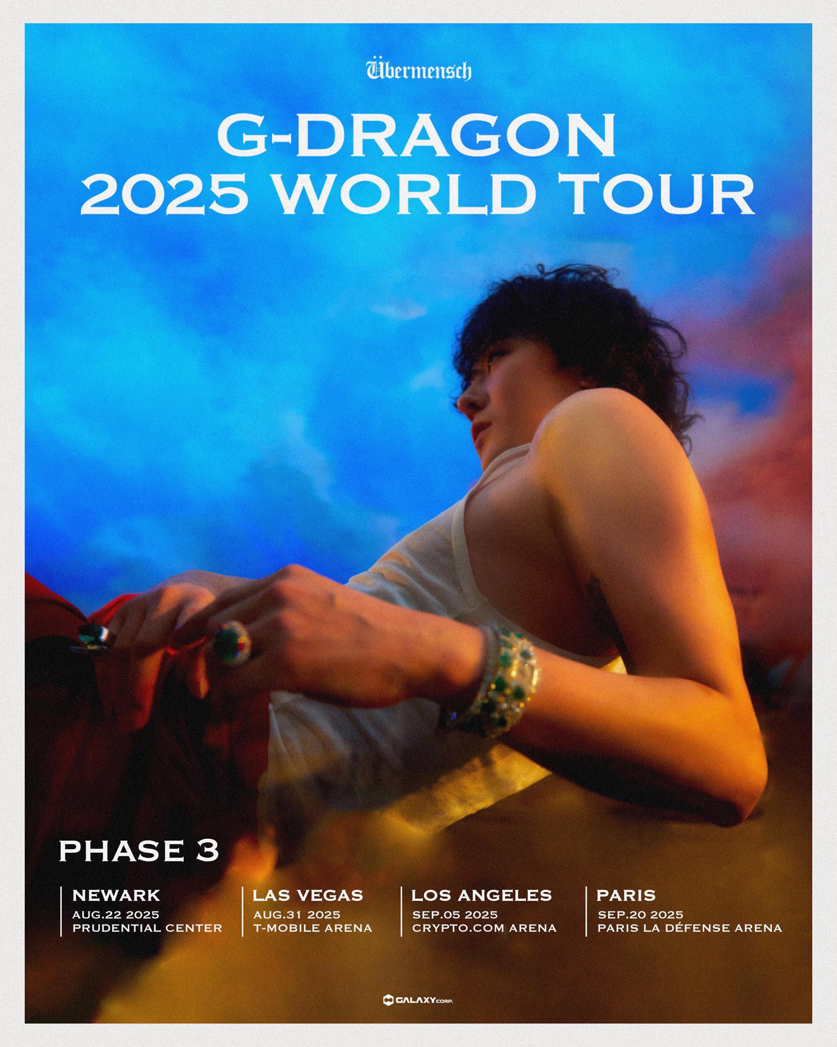 🌟 G-DRAGON ANNOUNCES WORLD TOUR ENCORE! 🌍🔥 G-DRAGON just