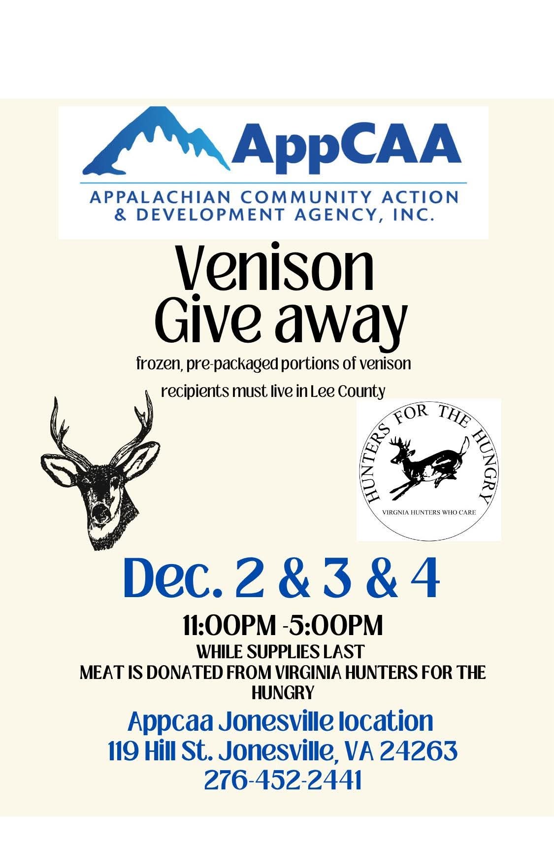 Lee County Va Hunters For The Hungry