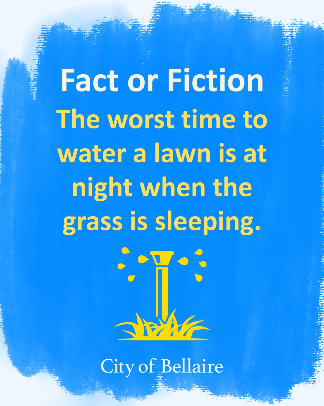 Test your water knowledge with a round of Fact or Fiction! Did you get the answer right? Click through the images to find out the answer. 💧 #SaveWaterSaveMoney