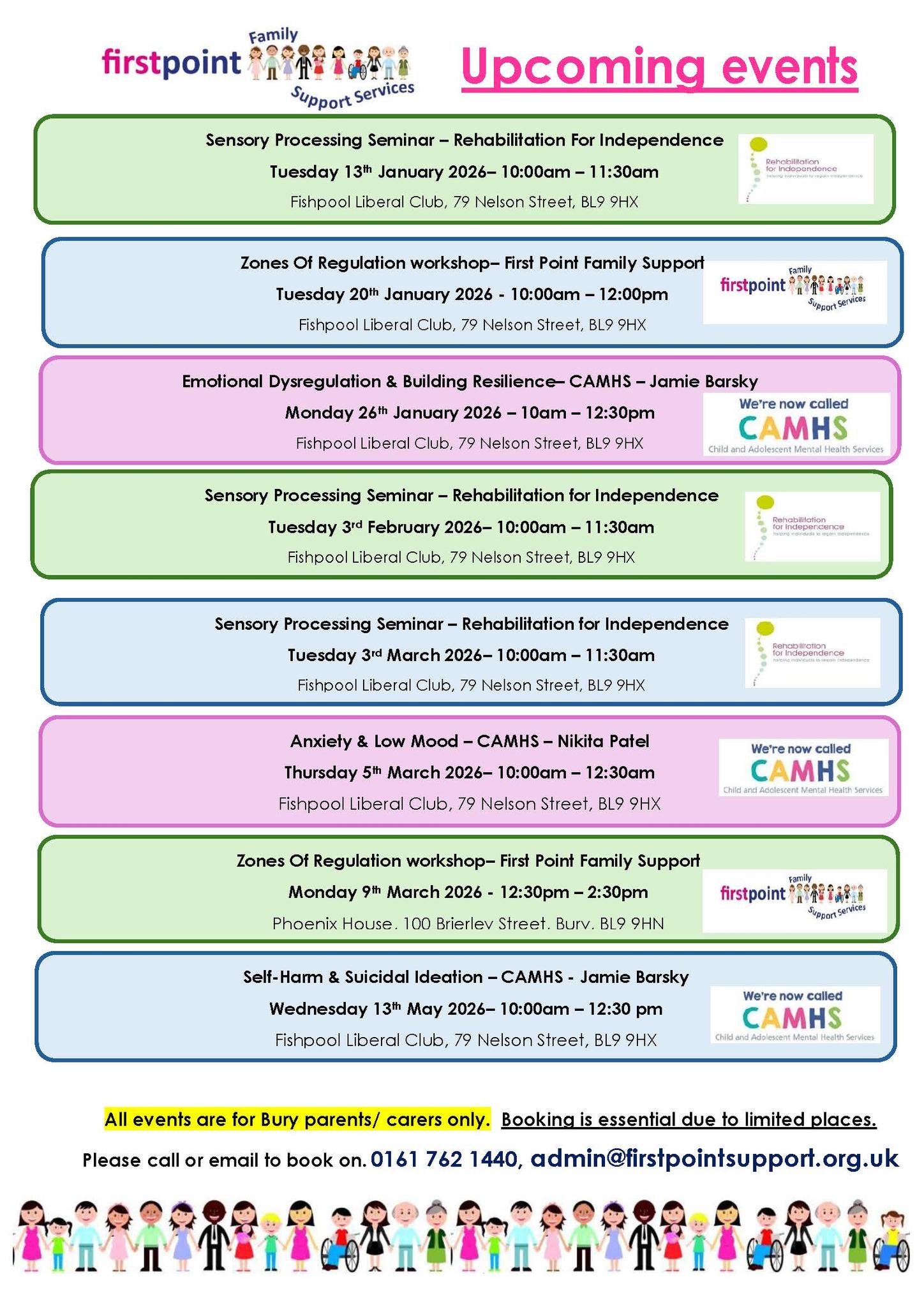 First Point Family Support | Bury