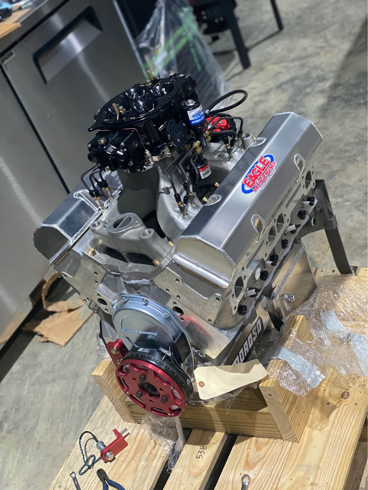 434ci Eagle Racing Small Block Nitrous Engine - Car Engines & Engine ...