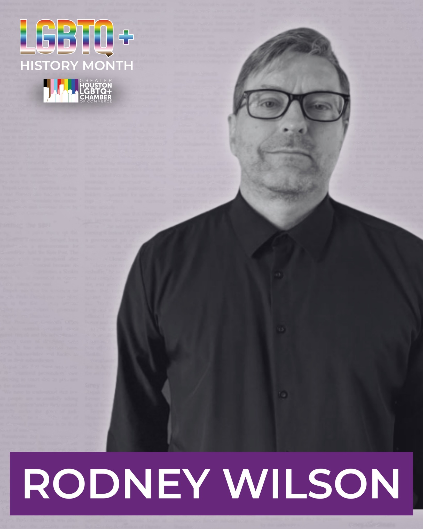 Greater - LGBTQ+ History Month Spotlight: Rodney Wilson 👨‍🏫 Rodney ...