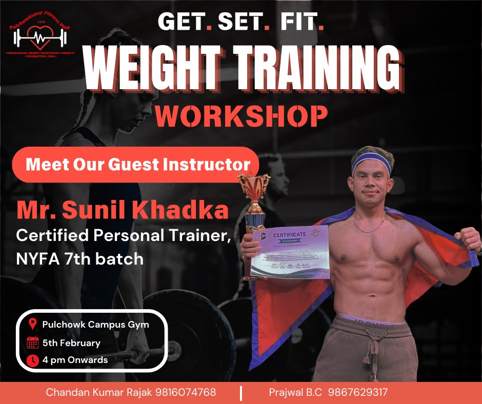 Meet our Guest instructor for... - Pulchowkians Fitness Hub | Facebook