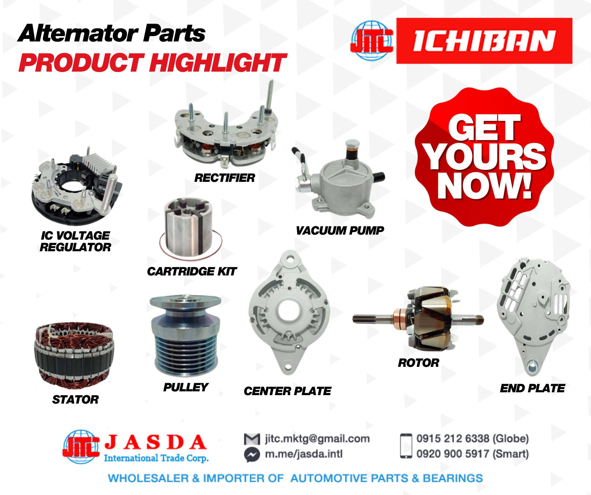 ️QUALITY ALTERNATOR PARTS... - JASDA Intl. Trade Corp. | Facebook