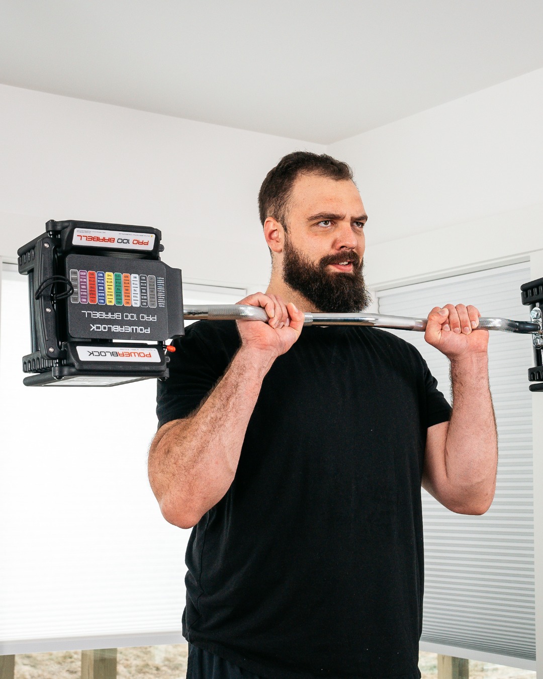 PowerBlock Dumbbells - Home gym Reno Thanks @jess_firm #homegym # ...