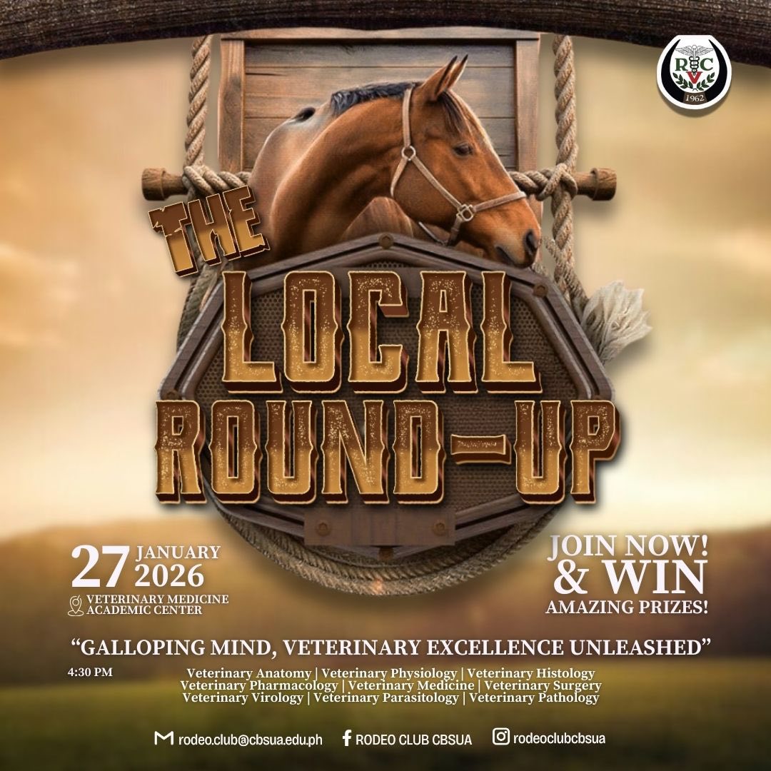 RODEO CLUB CBSUA - Today is the oldest you have been, and the youngest ...