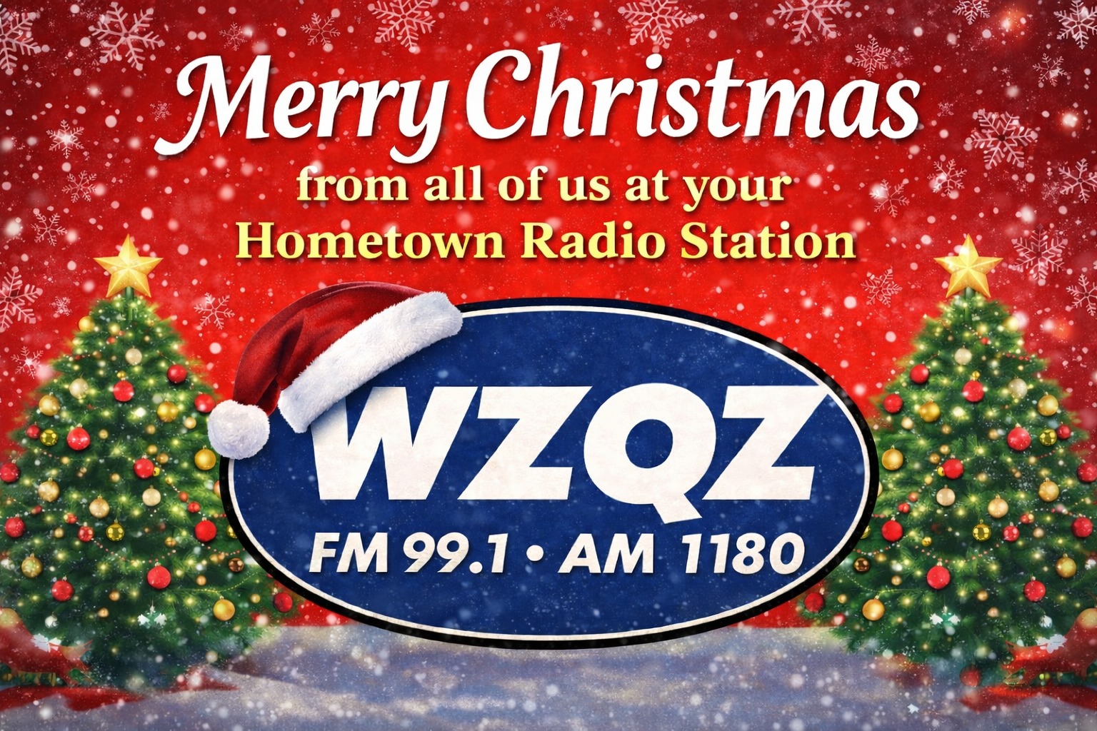 WZQZ - Wishing everyone a Merry Christmas from all of us at WZQZ ...