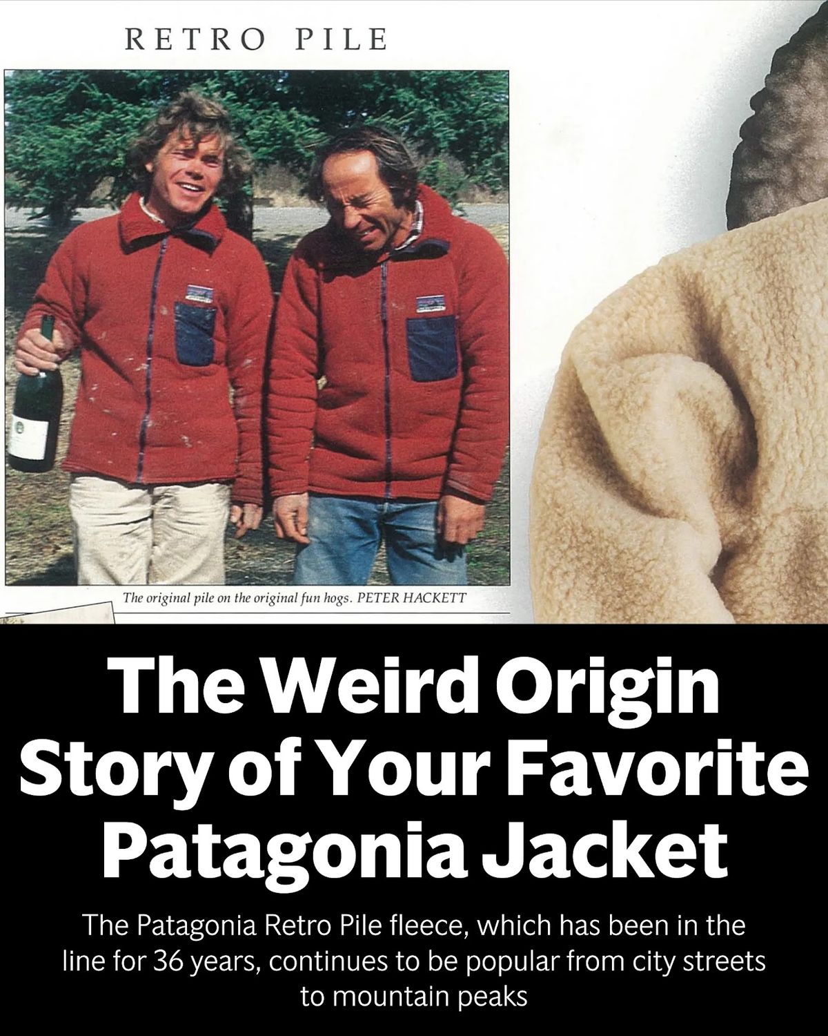 The Weird Origin Story of Your Favorite Patagonia Jacket The 