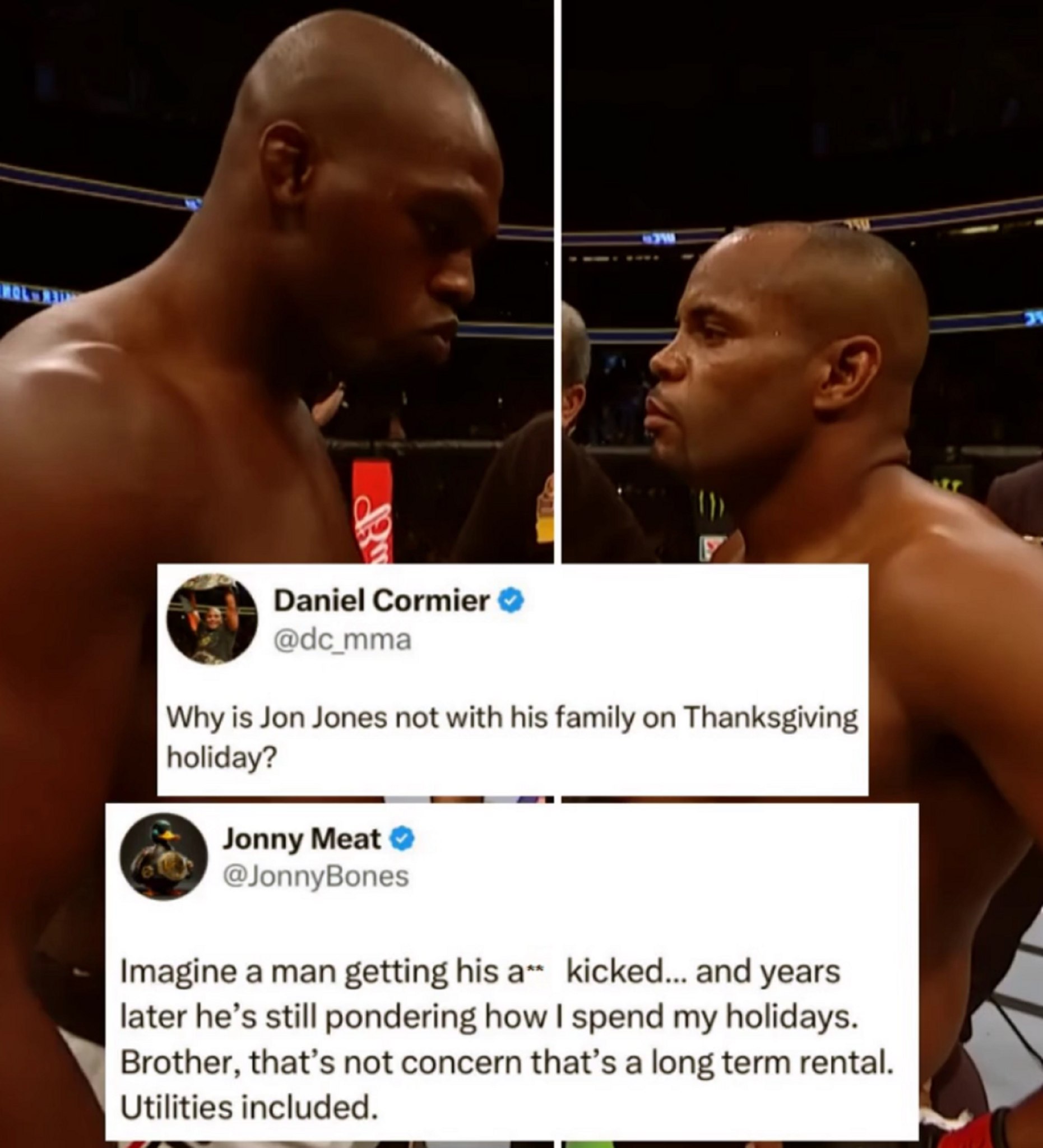 Fight Yard - Jon Jones responds to Daniel Cormier. 🏆 | Facebook