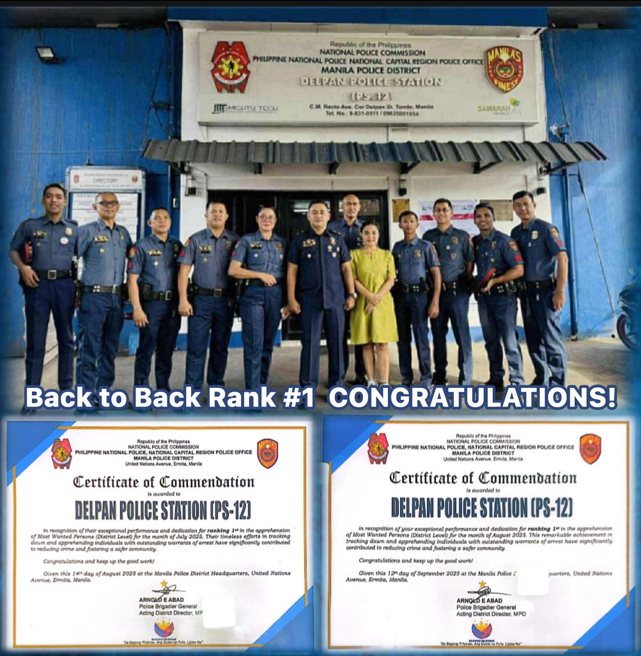 Police-Big - DELPAN PS12 BACK TO BACK TOP 1 SA MPD OPLAN PAGTUGIS VS ...