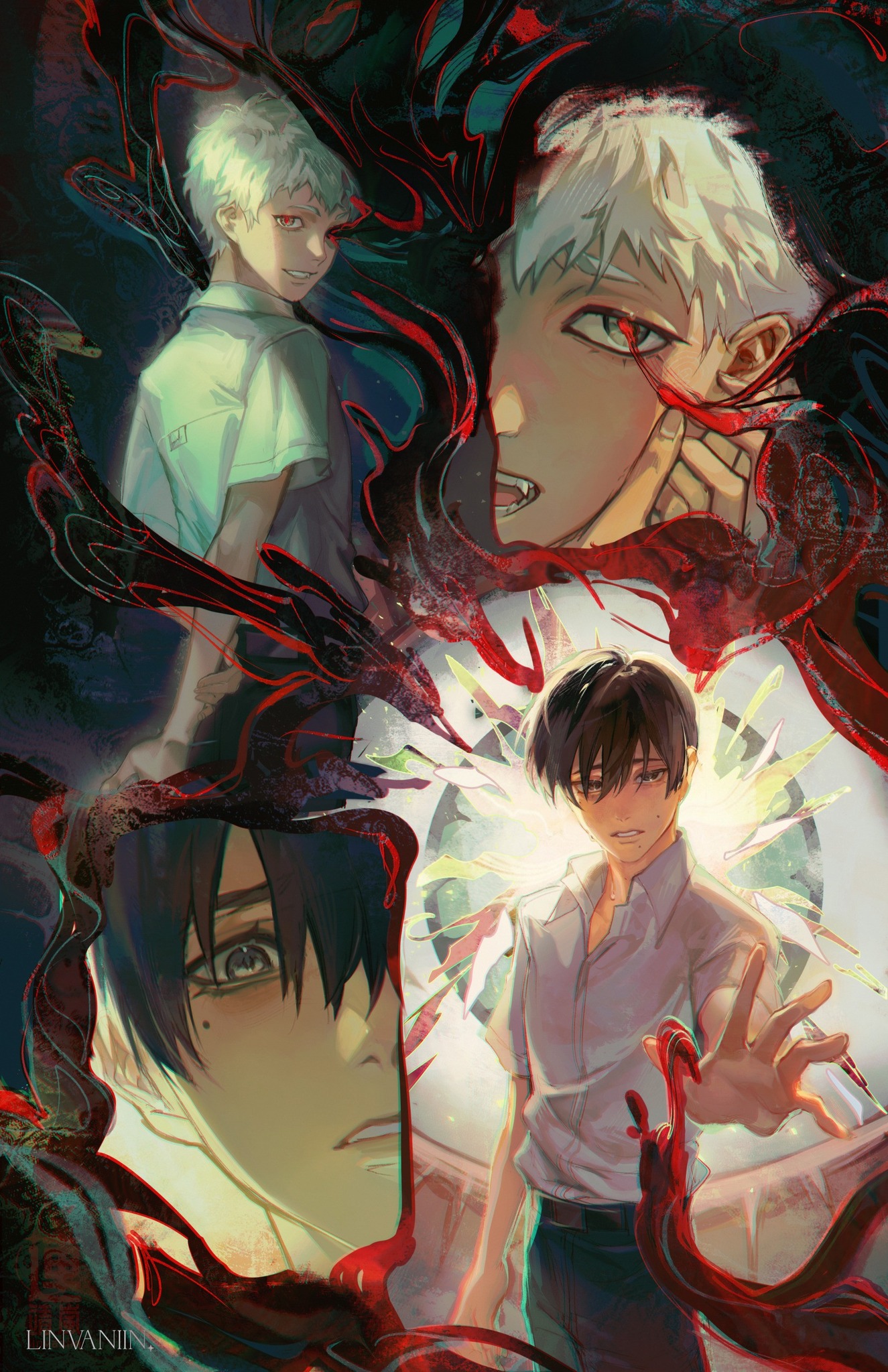 Artist: by13x on tumblr Source: Takopi's Original Sin x The Summer