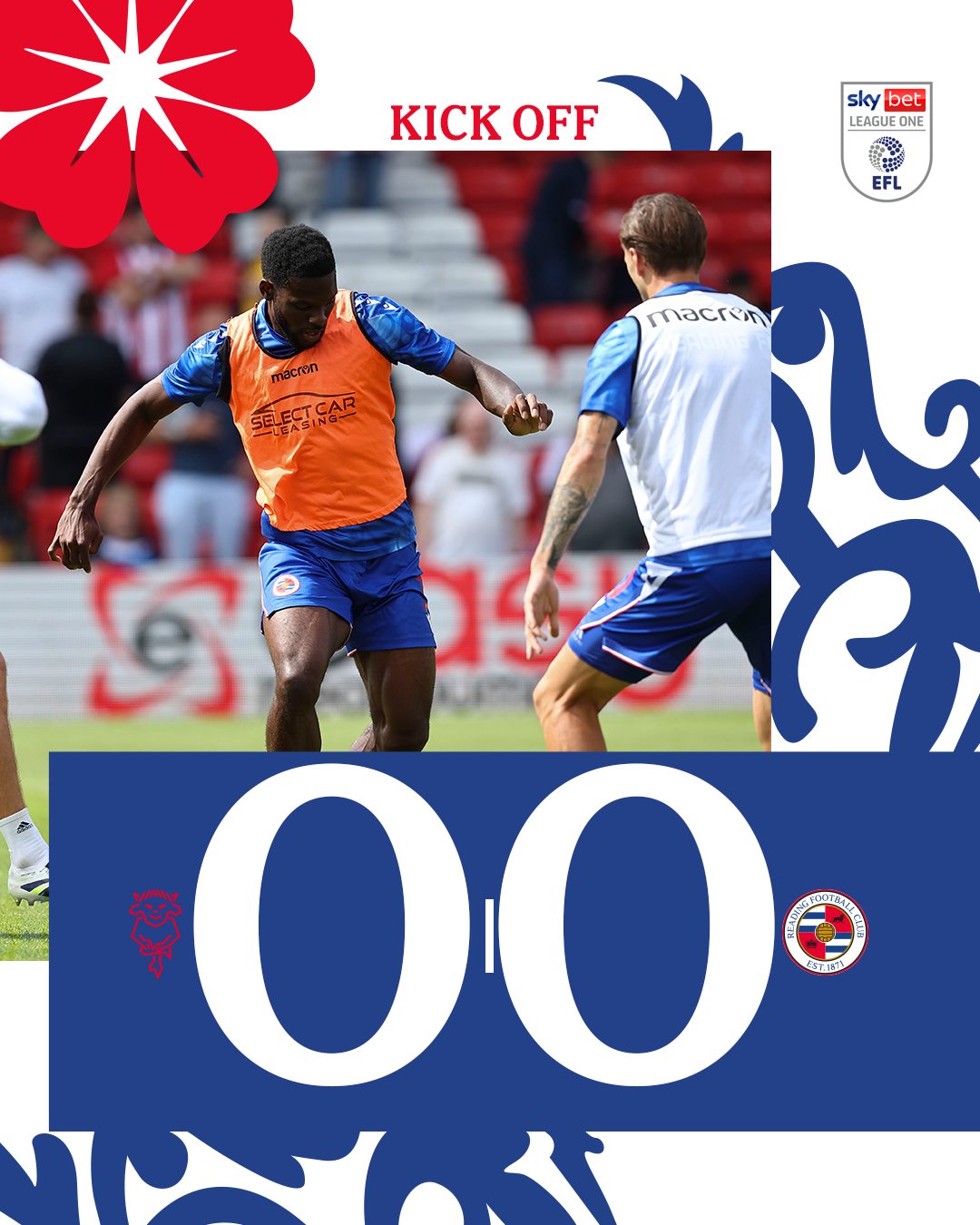Reading - The 2025/26 campaign is underway! COME ON URRRRZZ! 💙 | Facebook