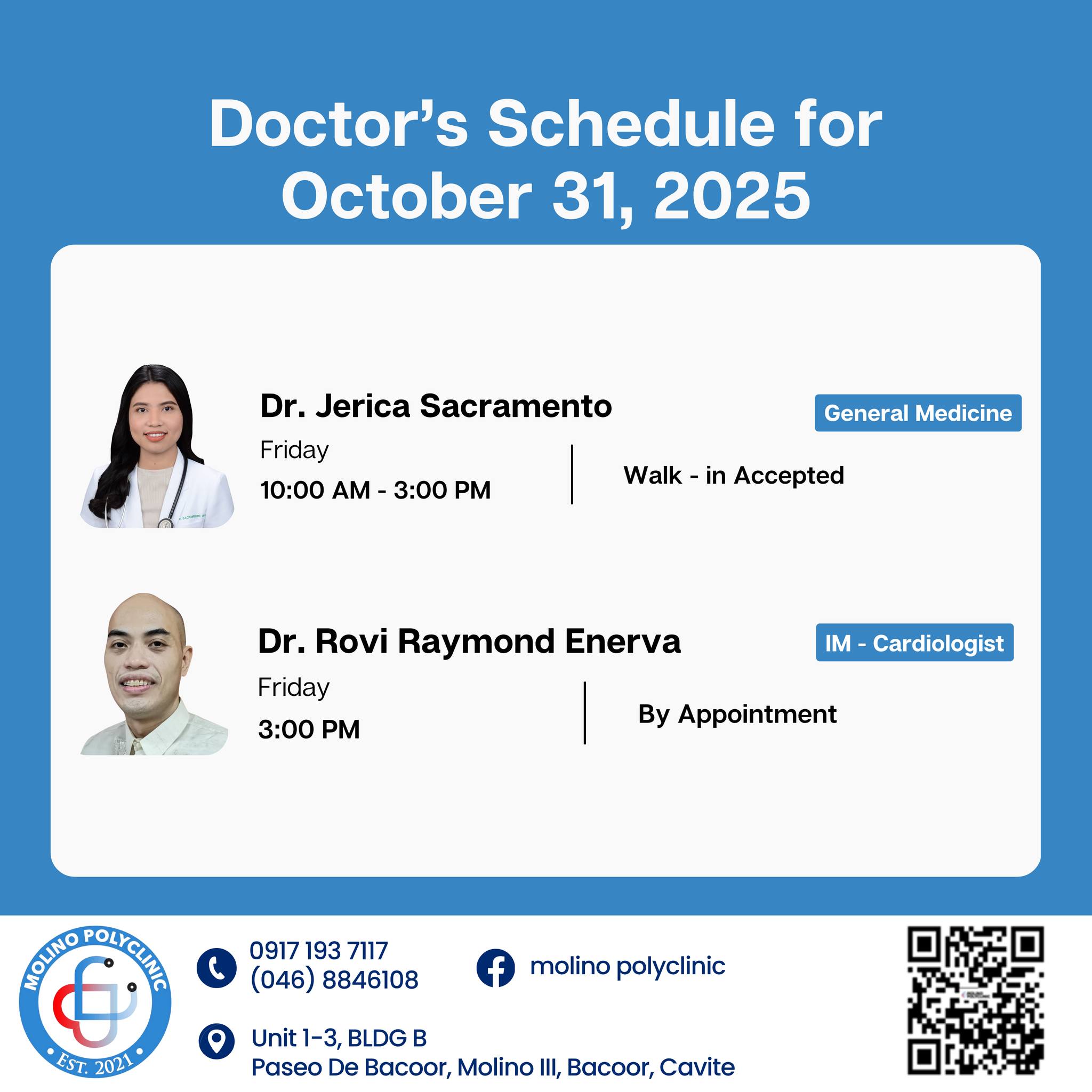 Molino Polyclinic | Bacoor