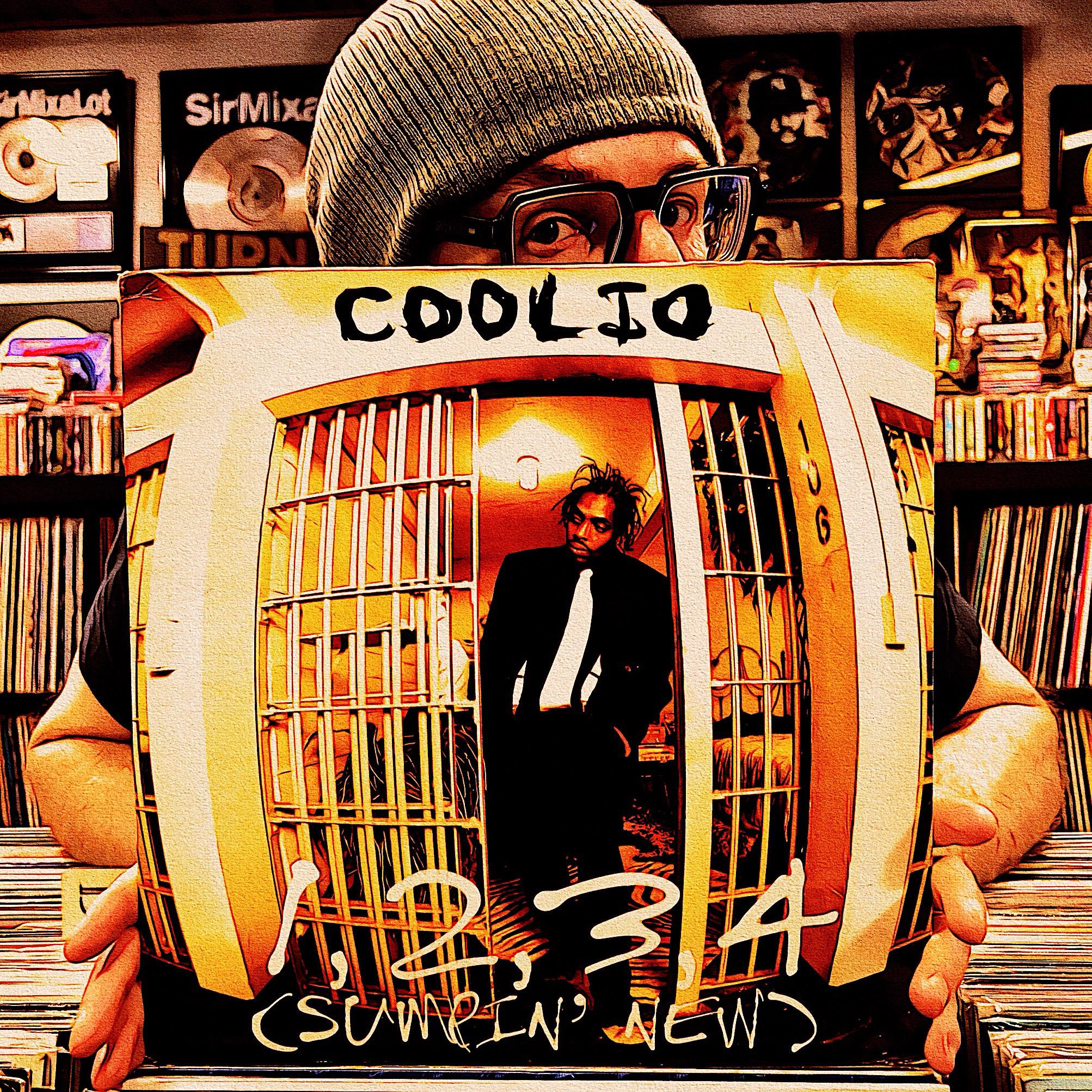 coolio's 'Greatest Hits' 12 inch yellow vinyl featuring “Fantastic