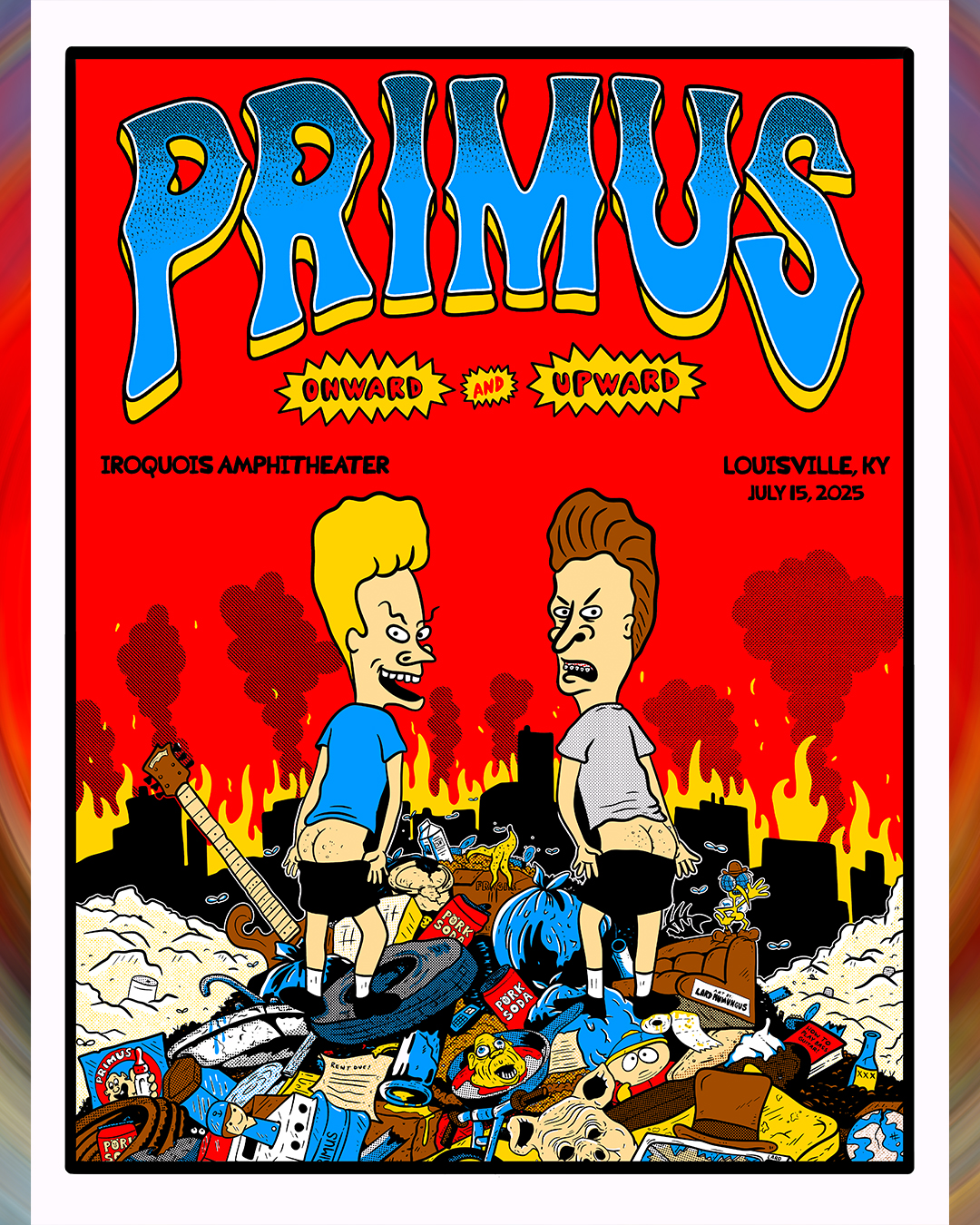Primus - The poster for tonight's show in Louisville, KY is designed by ...