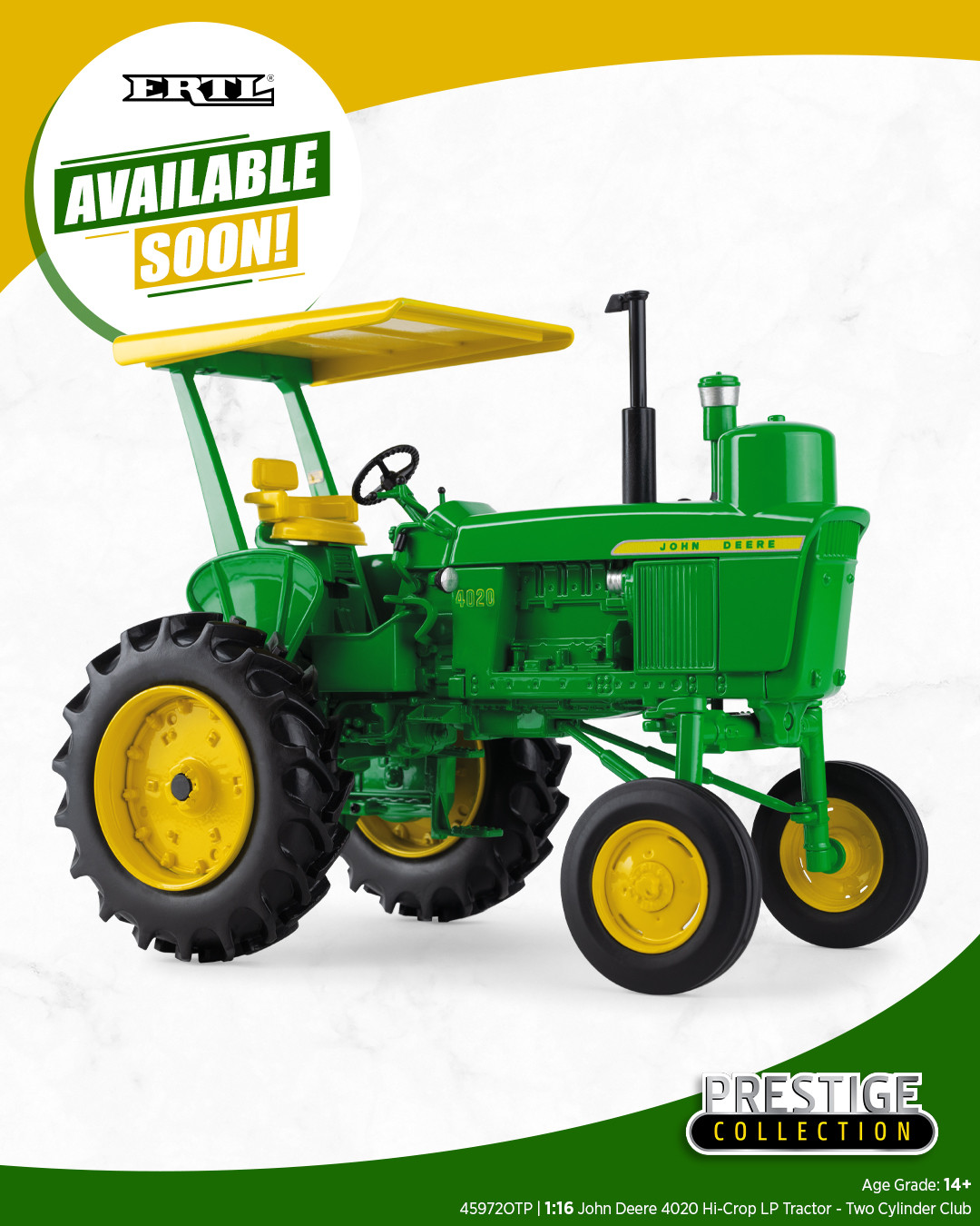 Time to add a new favorite to your collection. 🚜✨ 1:16 4020 LP