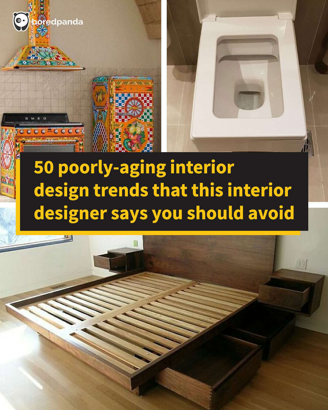 Bored Panda - 50 poorly-aging interior design trends that... | Facebook
