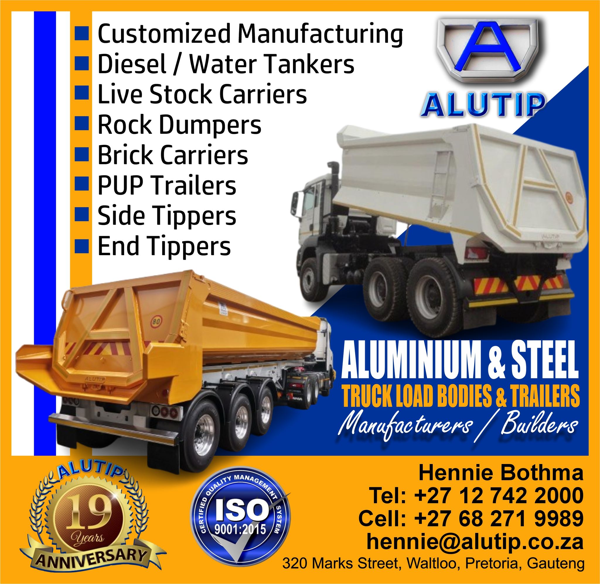 Pig Farming South Africa | ALUMINIUM & STEEL TRUCK LOAD & TRAILERS ...
