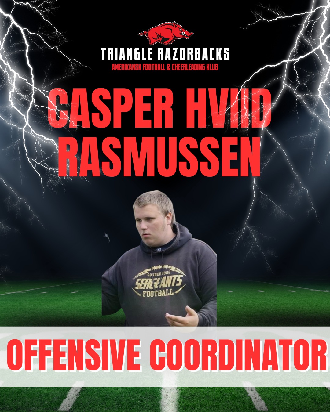 Triangle - 💥TRÆNERSTAB 2026 | OFFENSIVE COORDINATOR 💥 Med Casper Hviid ...